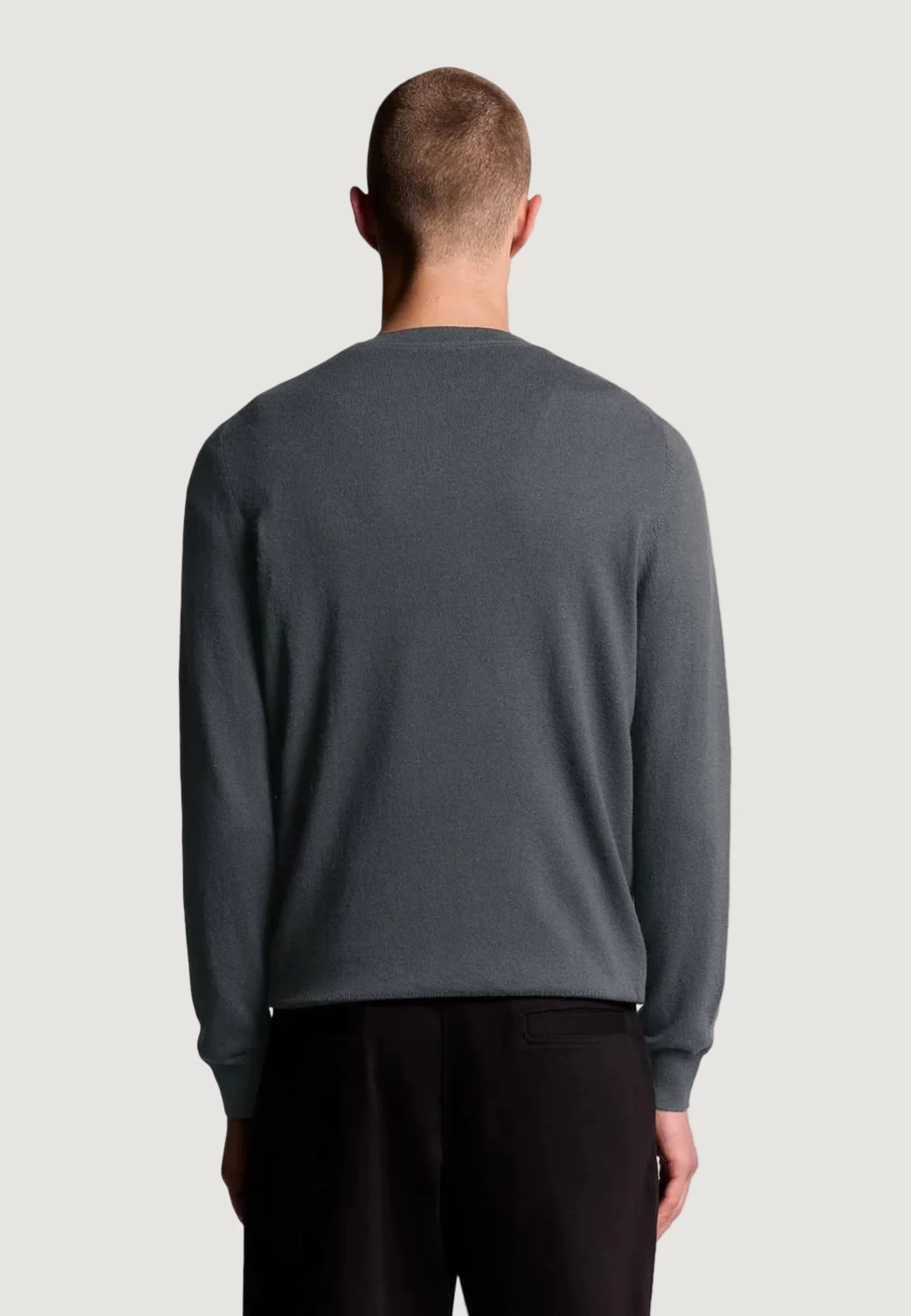 Maglione Lyle & Scott Cotton Merino Crew Neck Jumper - Image 4