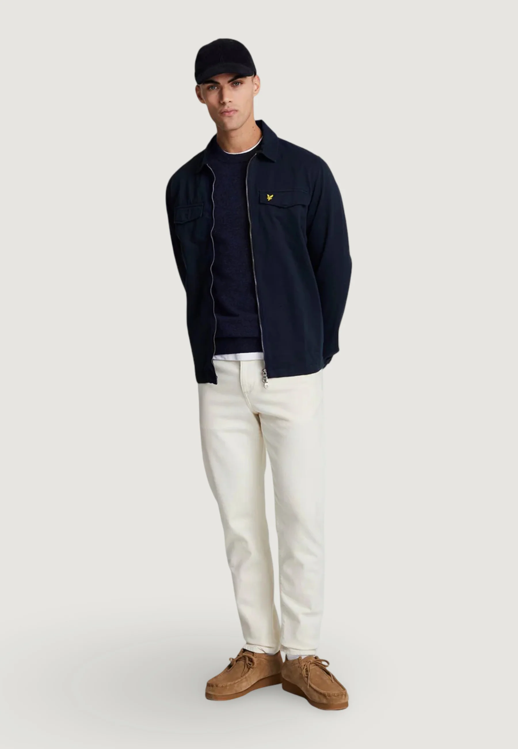 Maglione Lyle & Scott Lambswool Blend Crew Neck Jump - Image 3