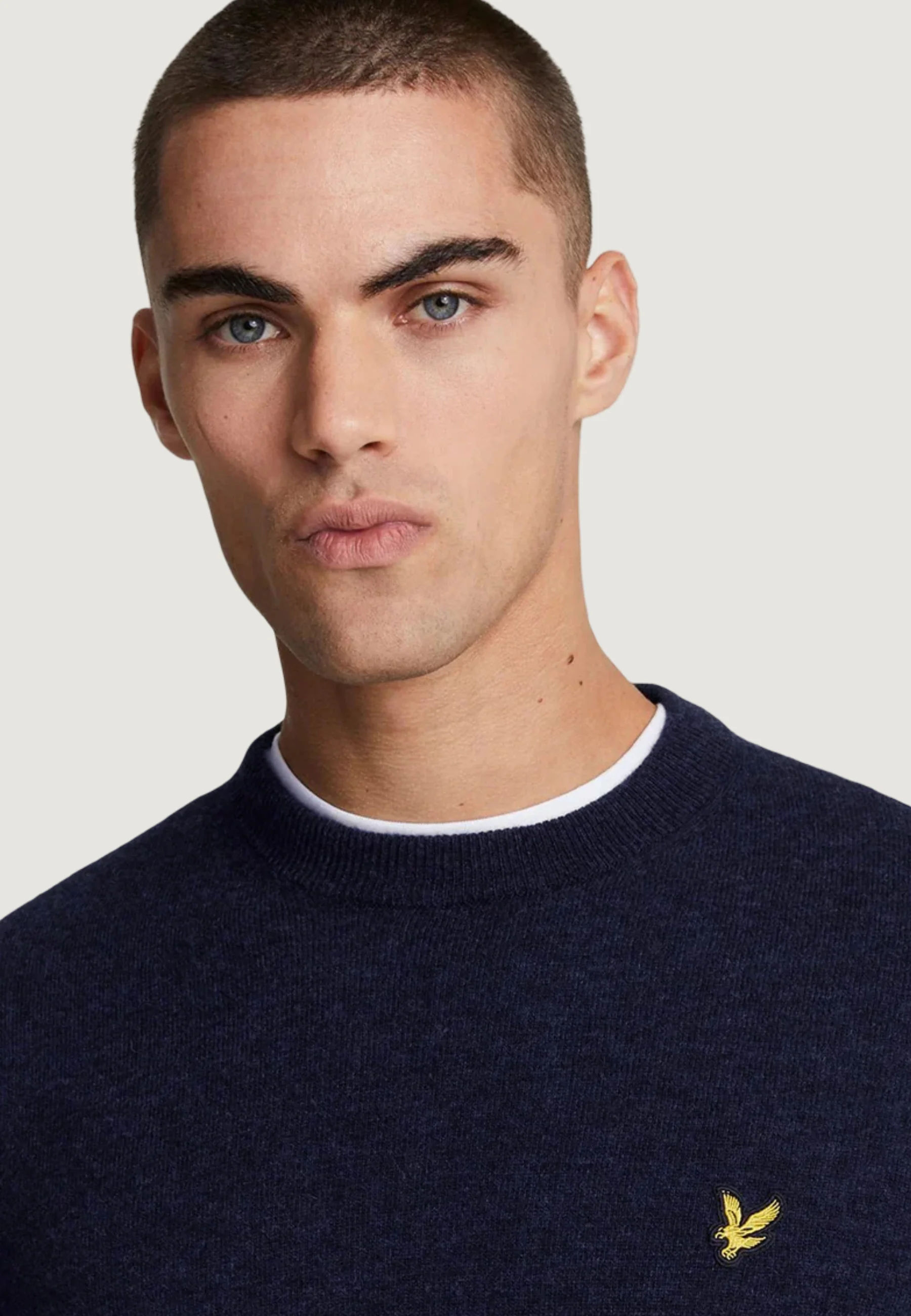 Maglione Lyle & Scott Lambswool Blend Crew Neck Jump - Image 4