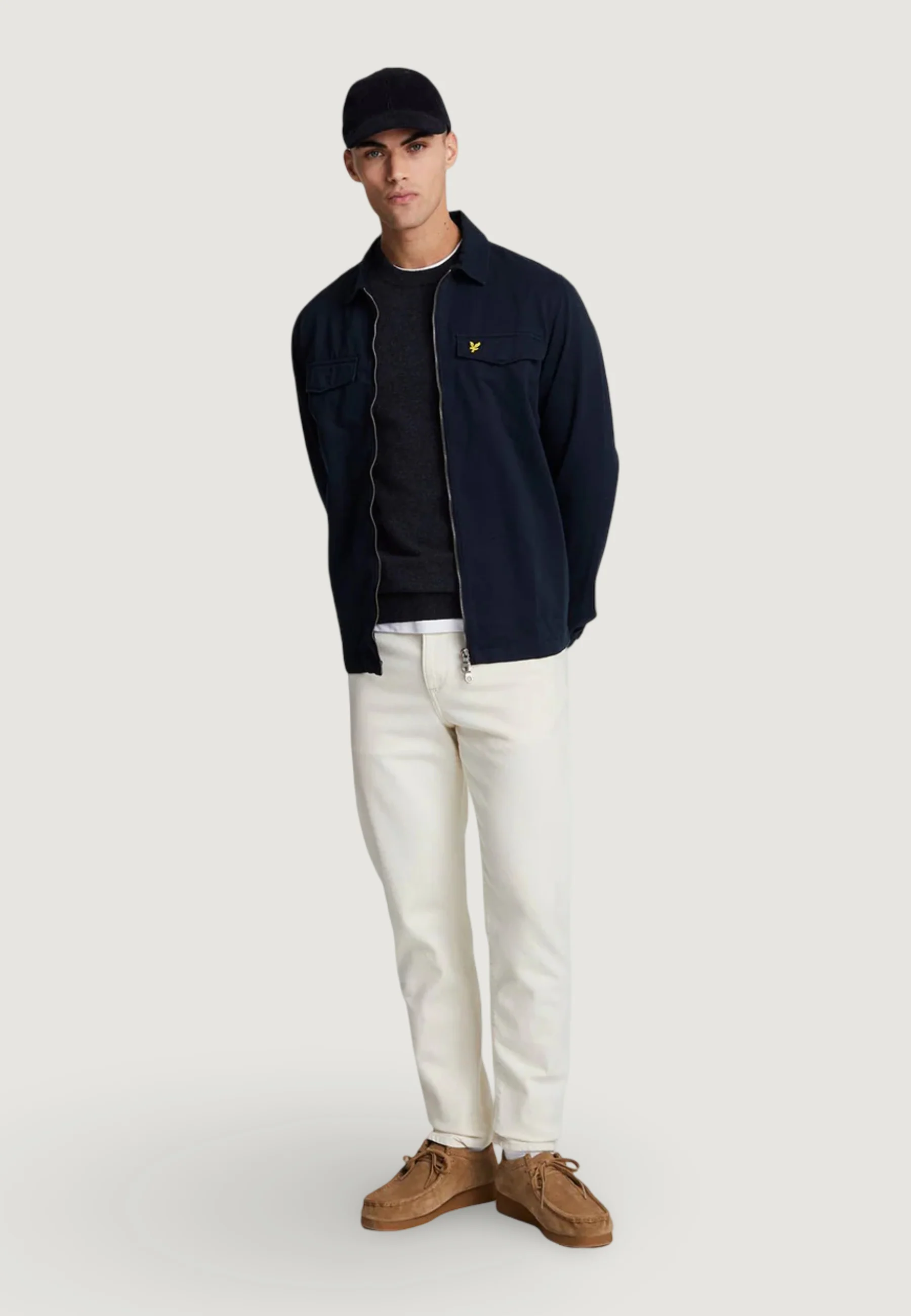 Maglione Lyle & Scott Lambswool Blend Crew Neck Jump - Image 5