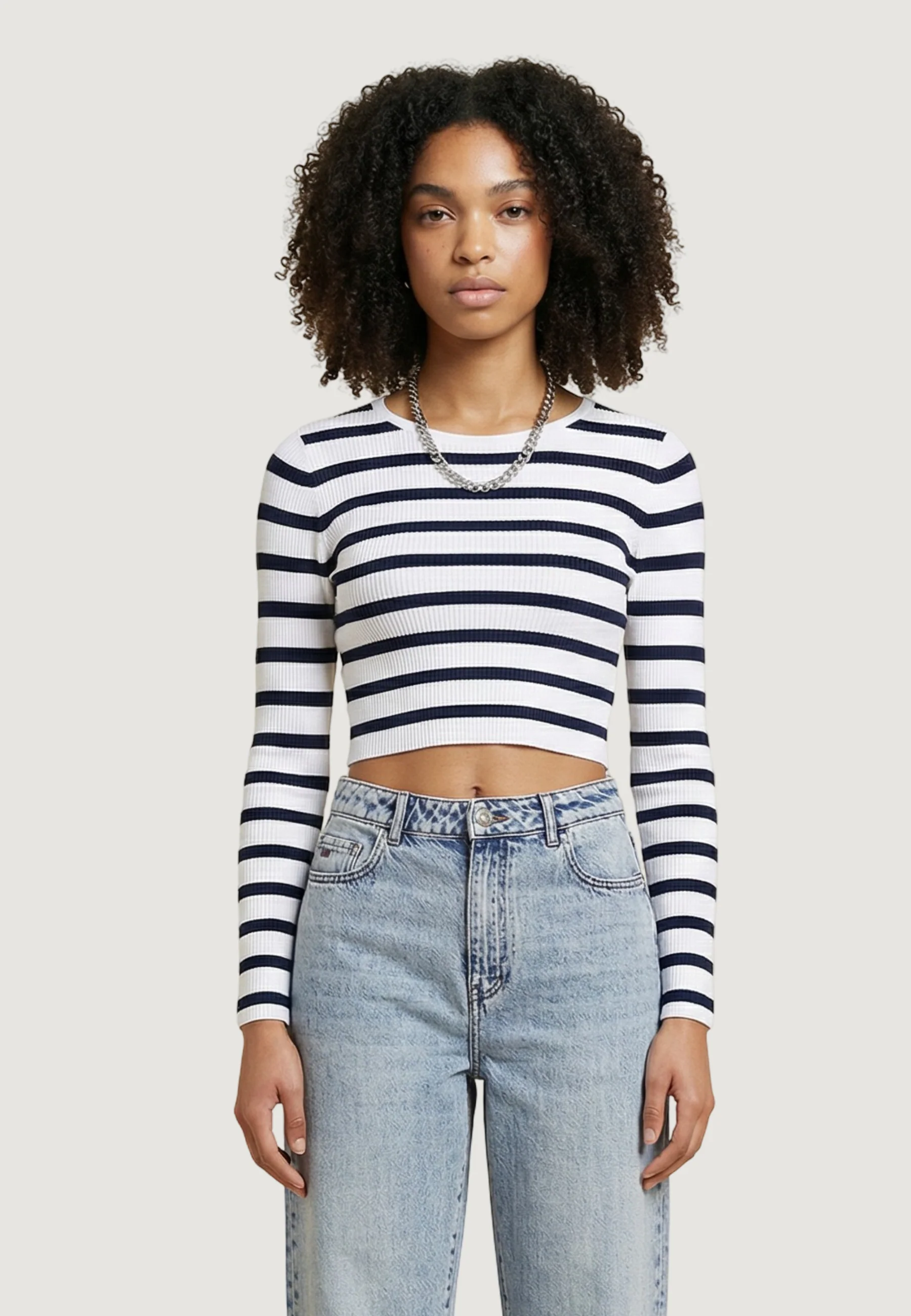 Maglione Only Onlmist Life Ls O-Neck Cc Knt