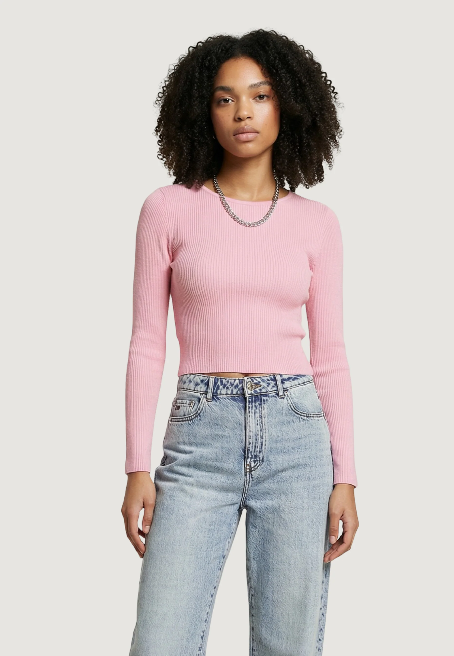 Maglione Only Onlmist Life Ls O-Neck Cc Knt