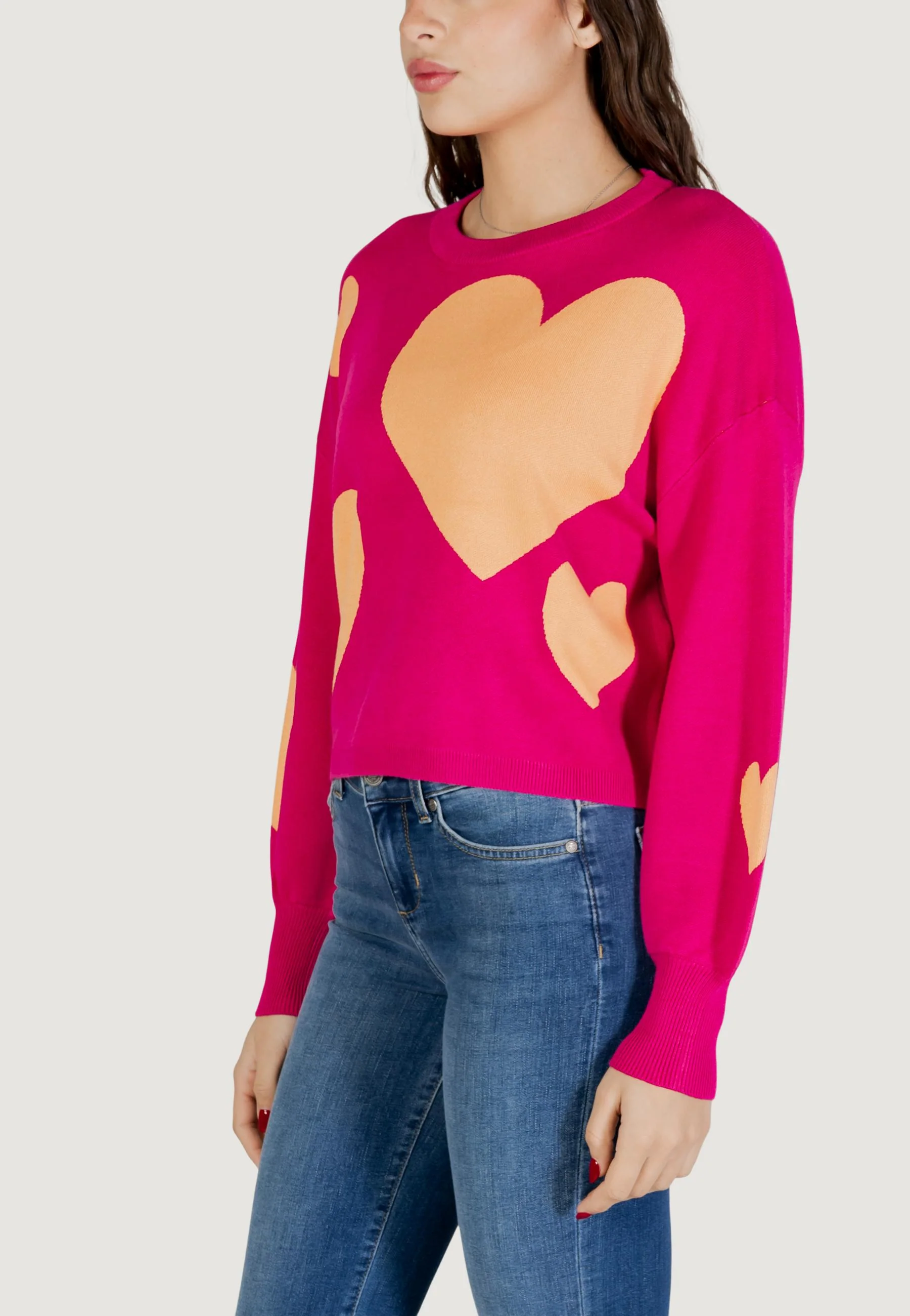 Maglione Only Onlmontana Ls Jq O-Neck Cc Knt - Image 3