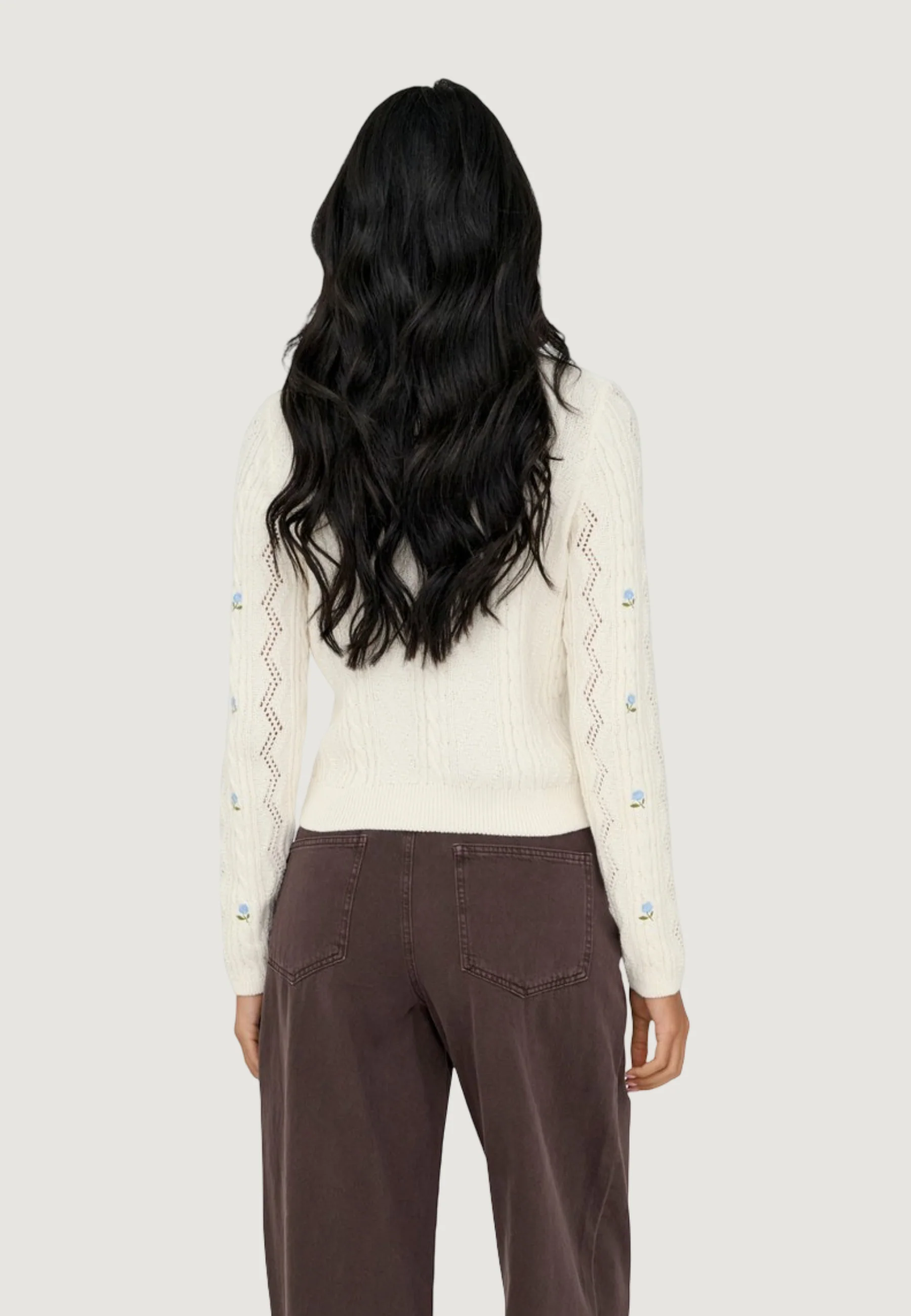 Maglione Only Onlrita Life Ls Embr Cable Knt Noos - Image 2