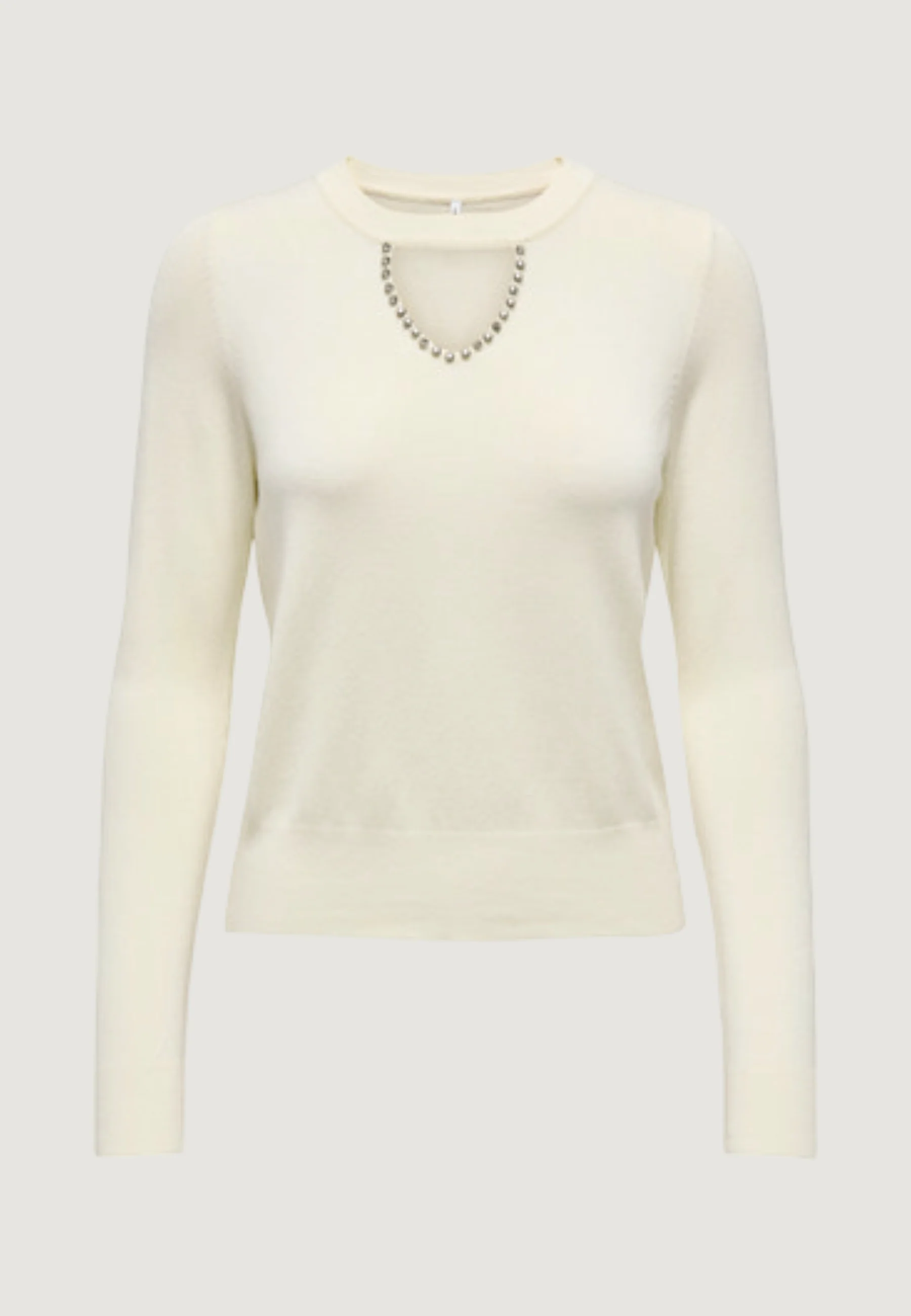 Maglione Only Onlvenice Life Ls Peekaboo Bling Cc Knt - Image 2