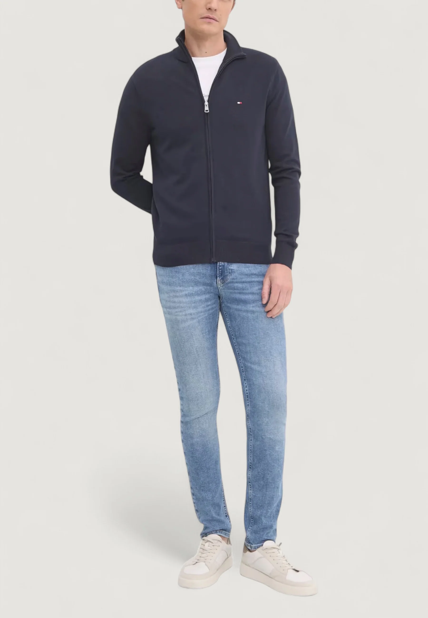 Cardigan Tommy Hilfiger ESSENTIAL COTTON ZIP - Image 3