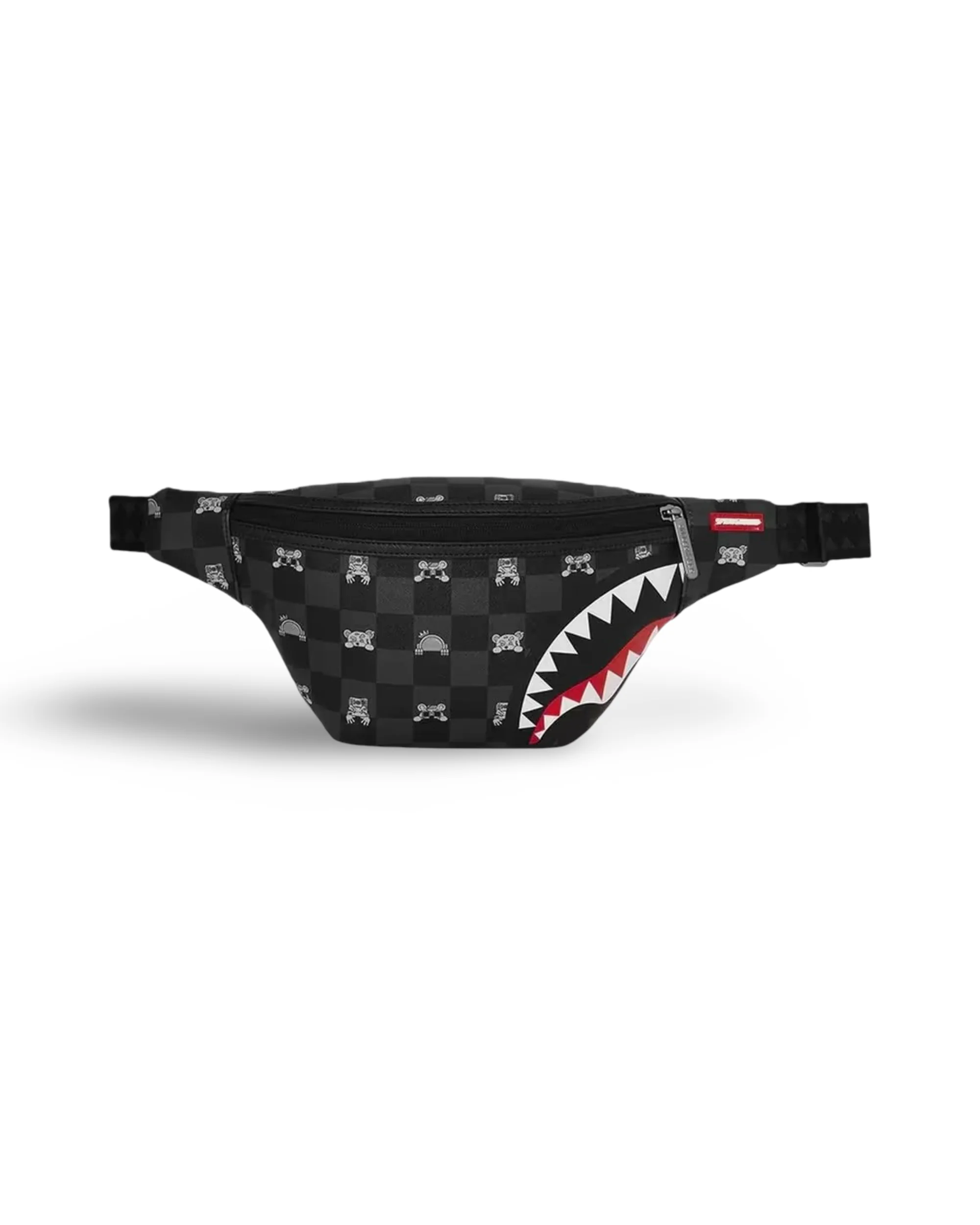 Marsupio Sprayground GRAY PEEKING CHARACTER CHECK SAVVY CROSSBODY