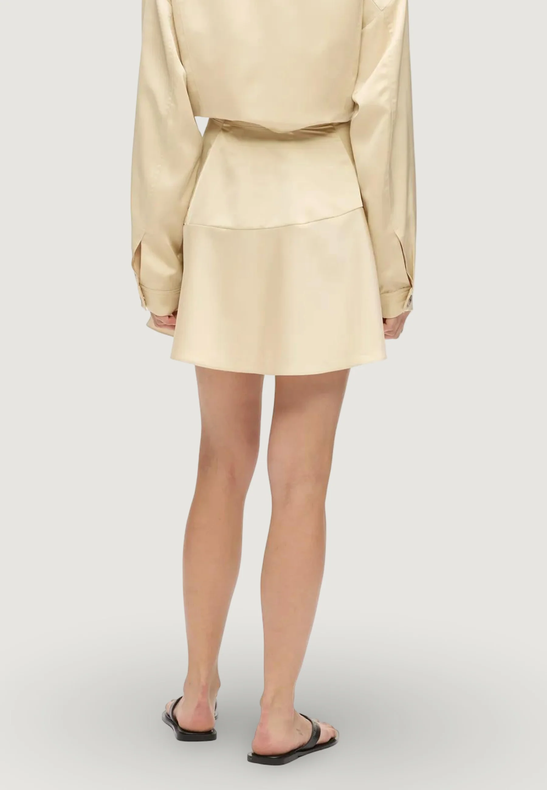 Minigonna Karl Lagerfeld Jeans KLJ Satin Mini Skirt - Image 3
