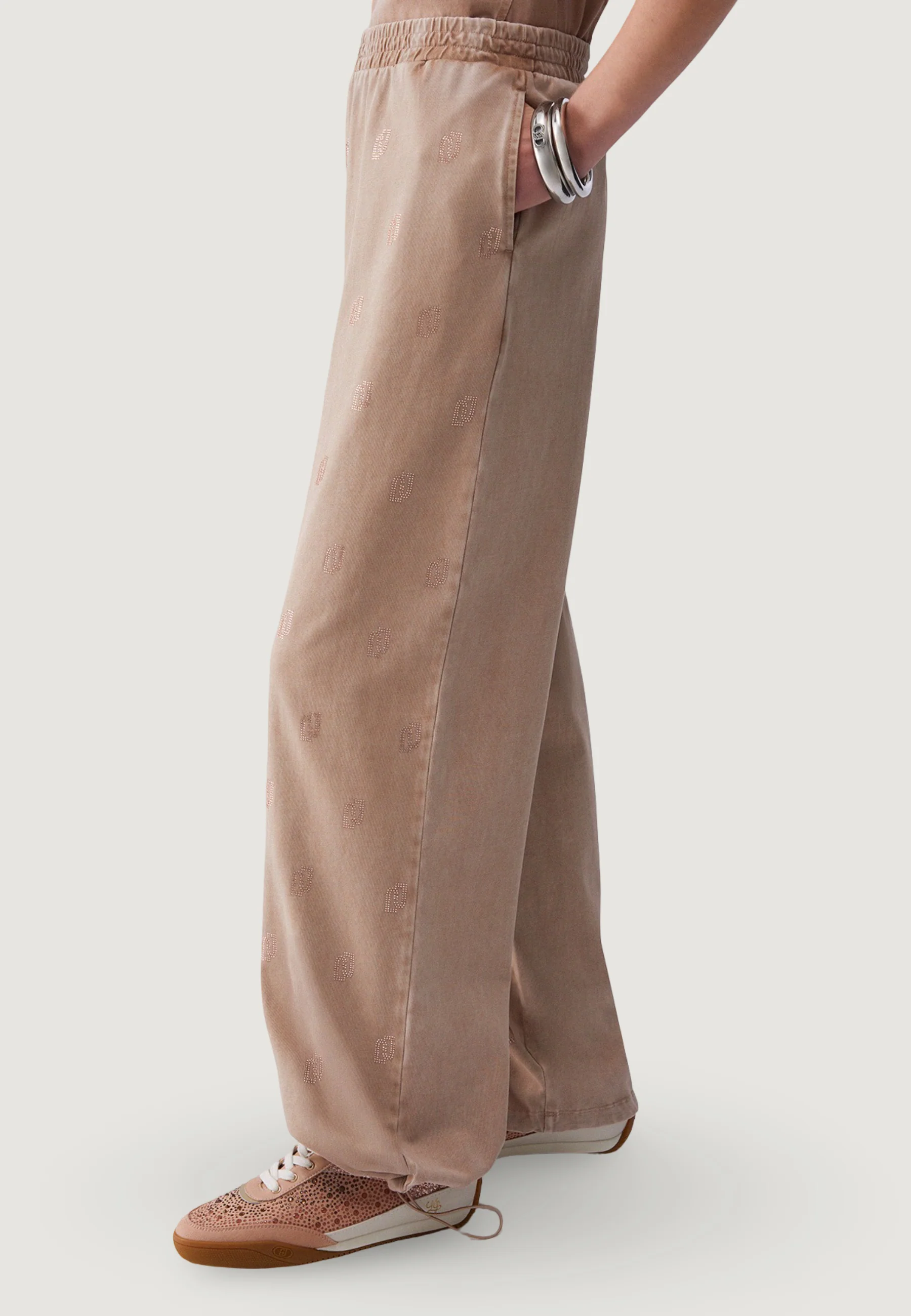 Pantalone tuta Liu-Jo ECS JERSEY LUNGO - Image 3