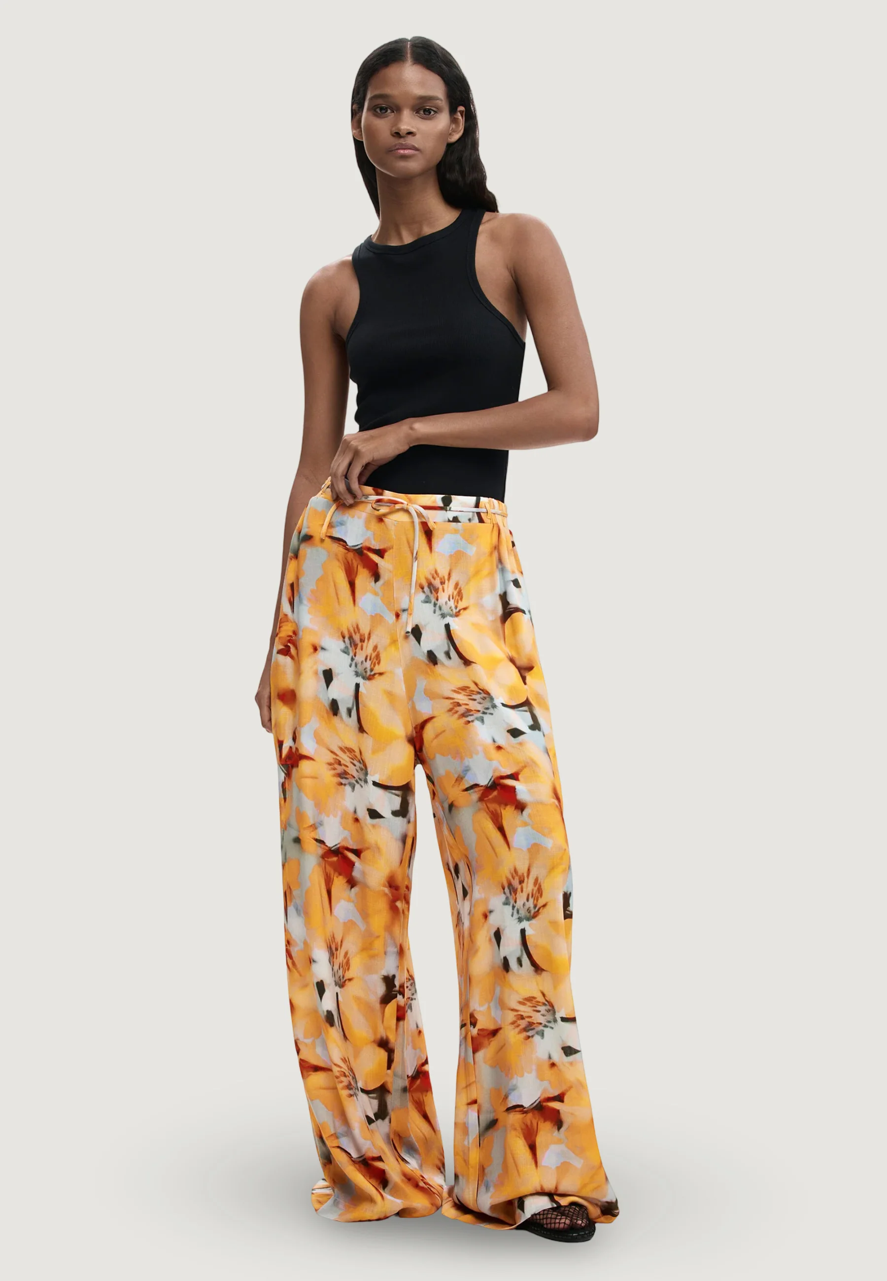 Pantaloni a palazzo Desigual PANT_PRESTON - Image 3
