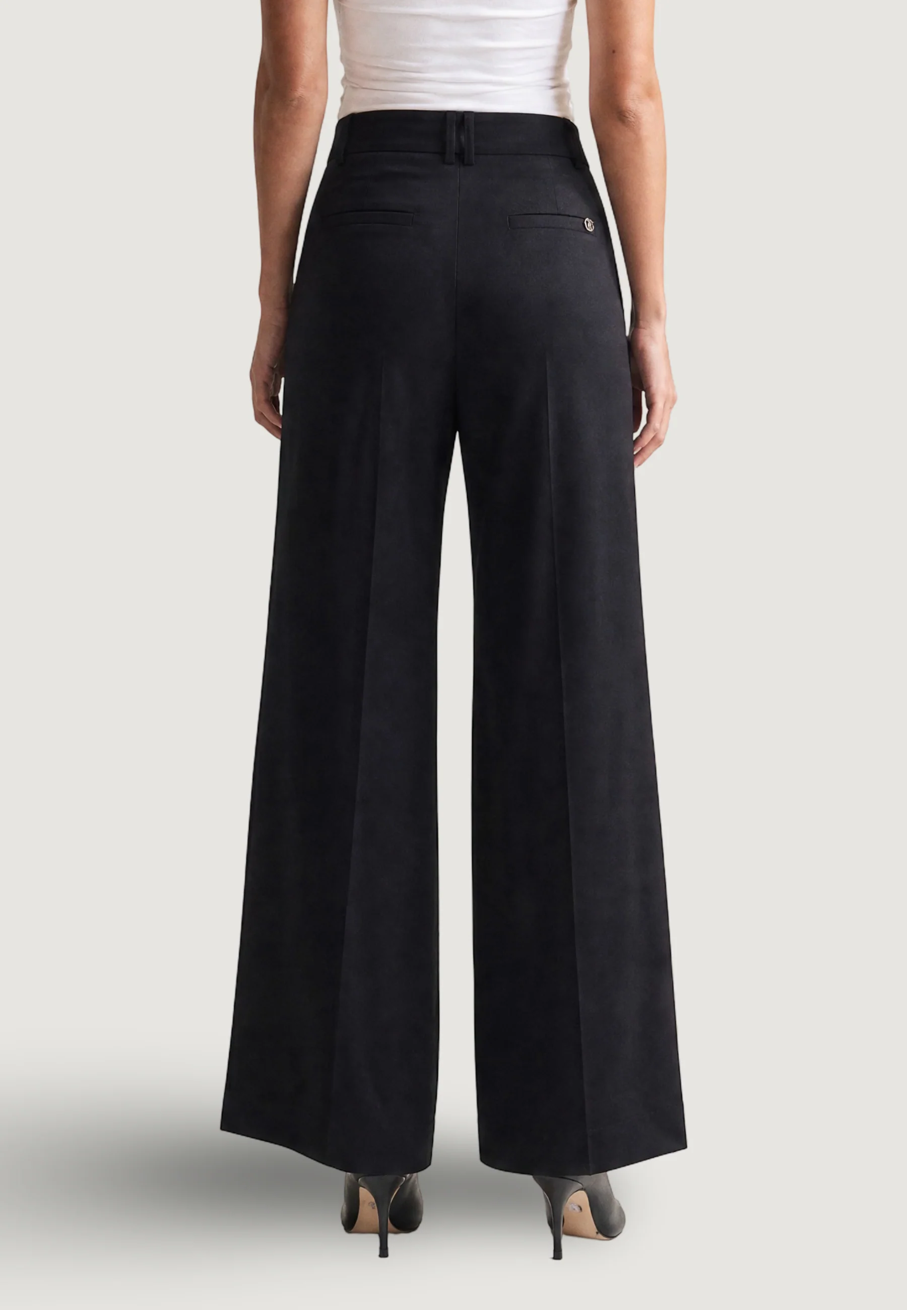 Pantaloni a palazzo Guess BASTIENNE WIDE LEG TROUSER - Image 3