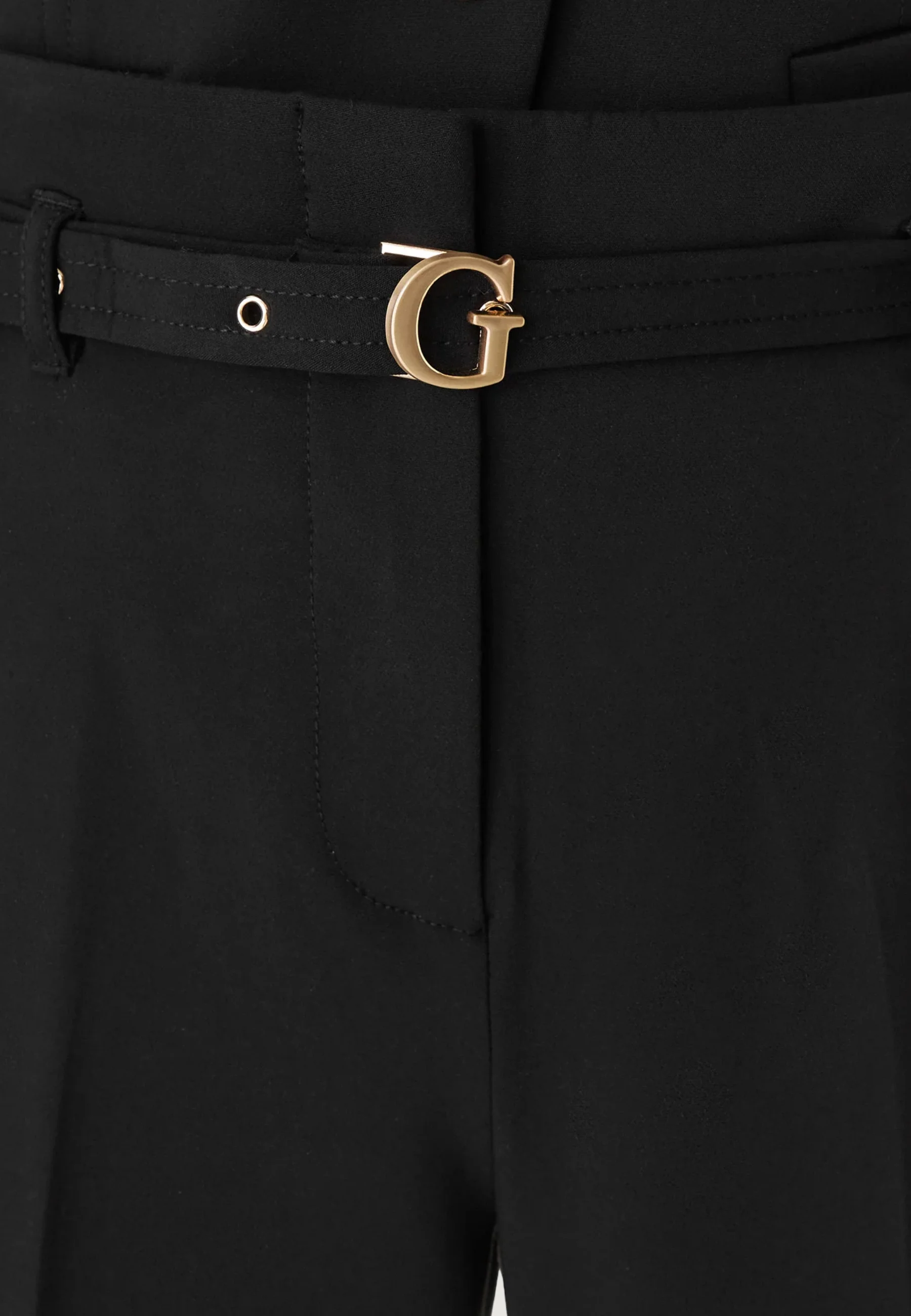 Pantaloni a palazzo Guess STRUCTURED CREPE G-BELT PANTS - Image 4