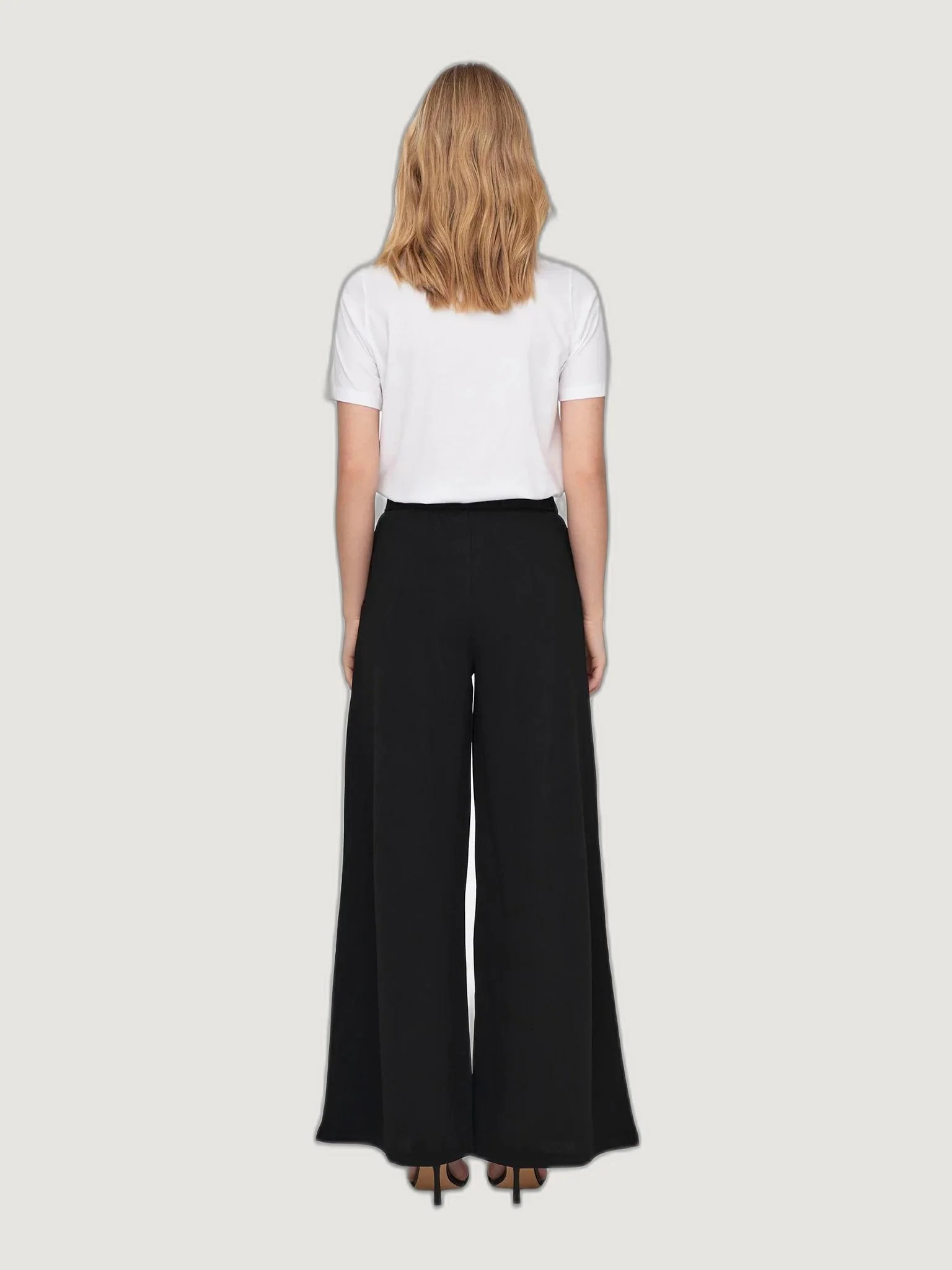 Pantaloni a palazzo Jacqueline de Yong JDYTANJA LIFE WIDE FLOWY PANT JRS NOOS - Image 3