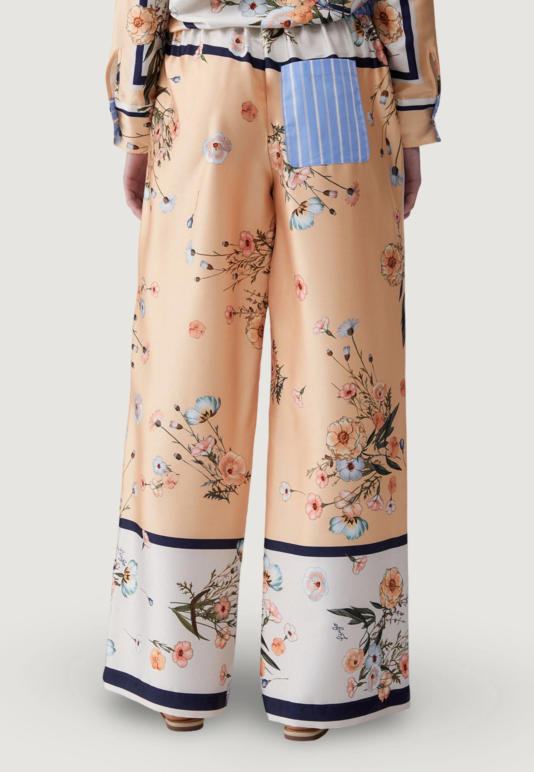 Pantaloni a palazzo Liu-Jo TS NAV LUNGO - Image 2