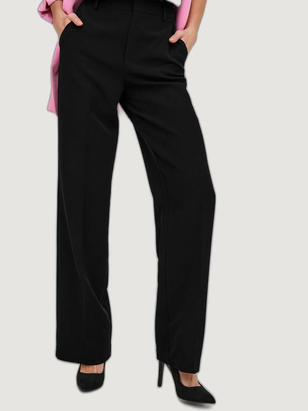 Pantaloni a palazzo Only ONLBERRY HW WIDE PANT TLR NOOS - Image 3