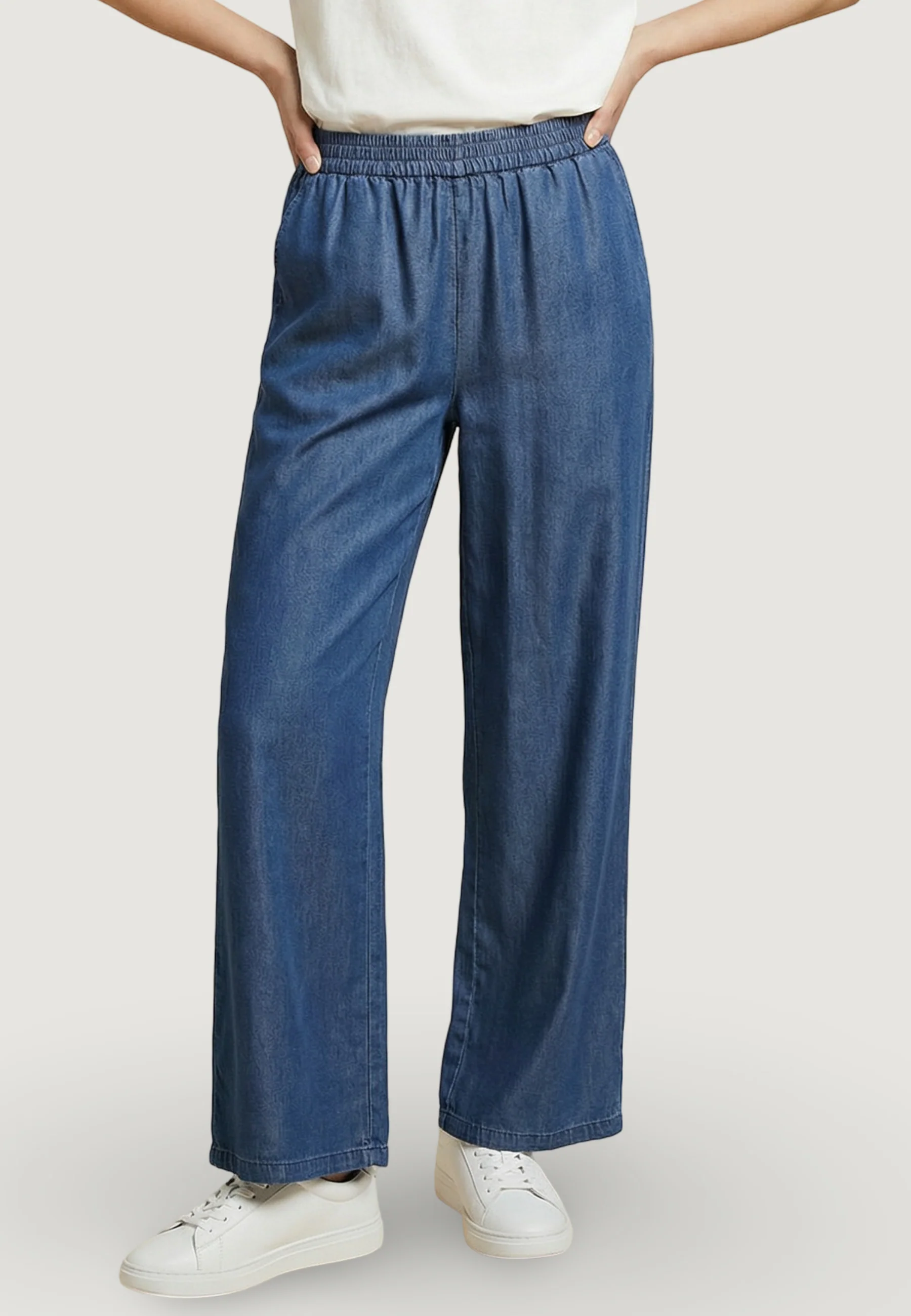 Pantaloni a palazzo Only Onlcharis Life Culotte Pants Wvn Cc