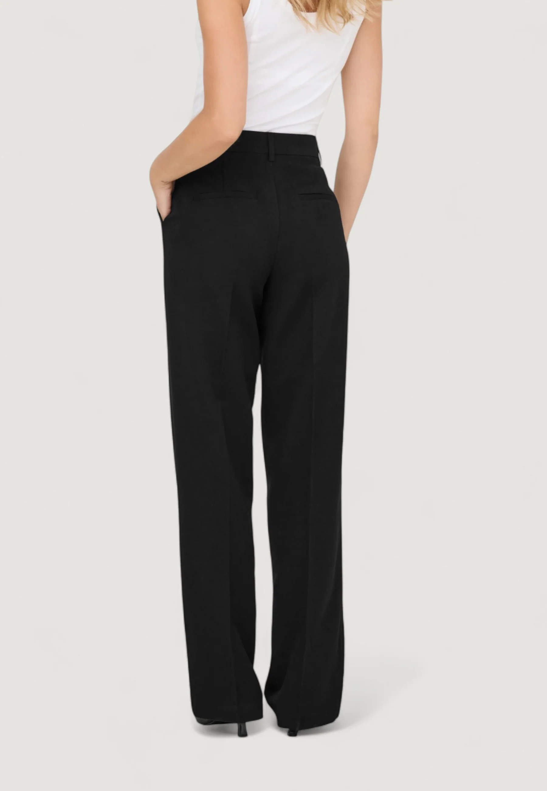 Pantaloni a palazzo Only ONLHATTIE-LANA HW W MEL PANT TLR - Image 3