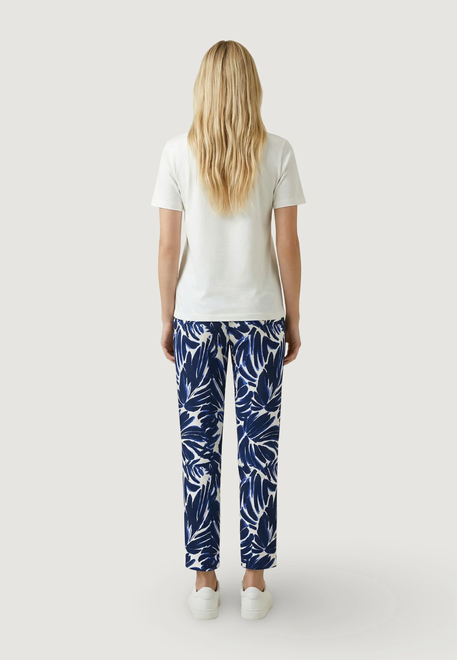 Pantaloni a palazzo Only ONLNOVA LIFE VIS PALAZZO PANT WVN - Image 4