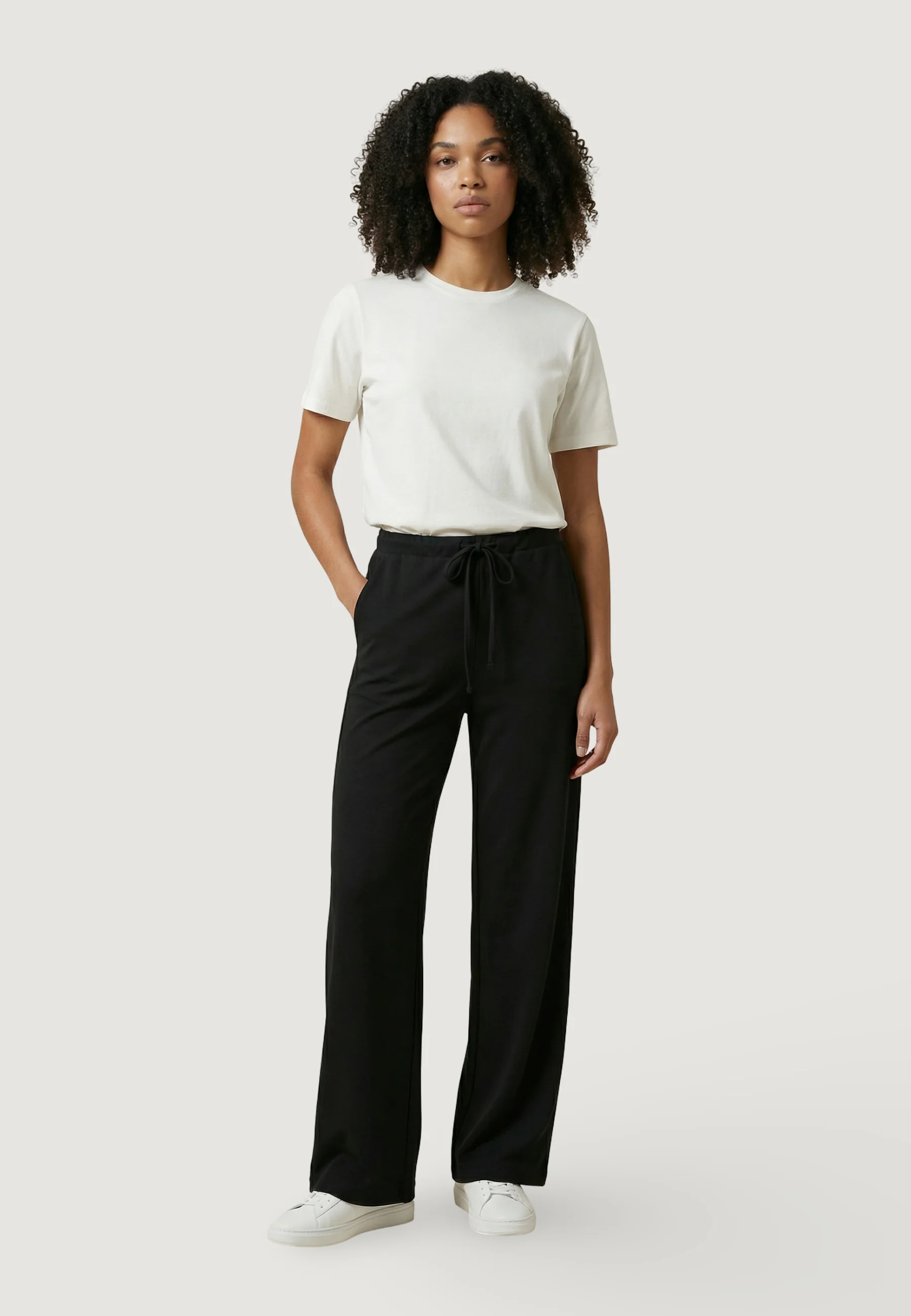 Pantaloni a palazzo Only Onlsakura Loose Pull Up Wvn - Image 2