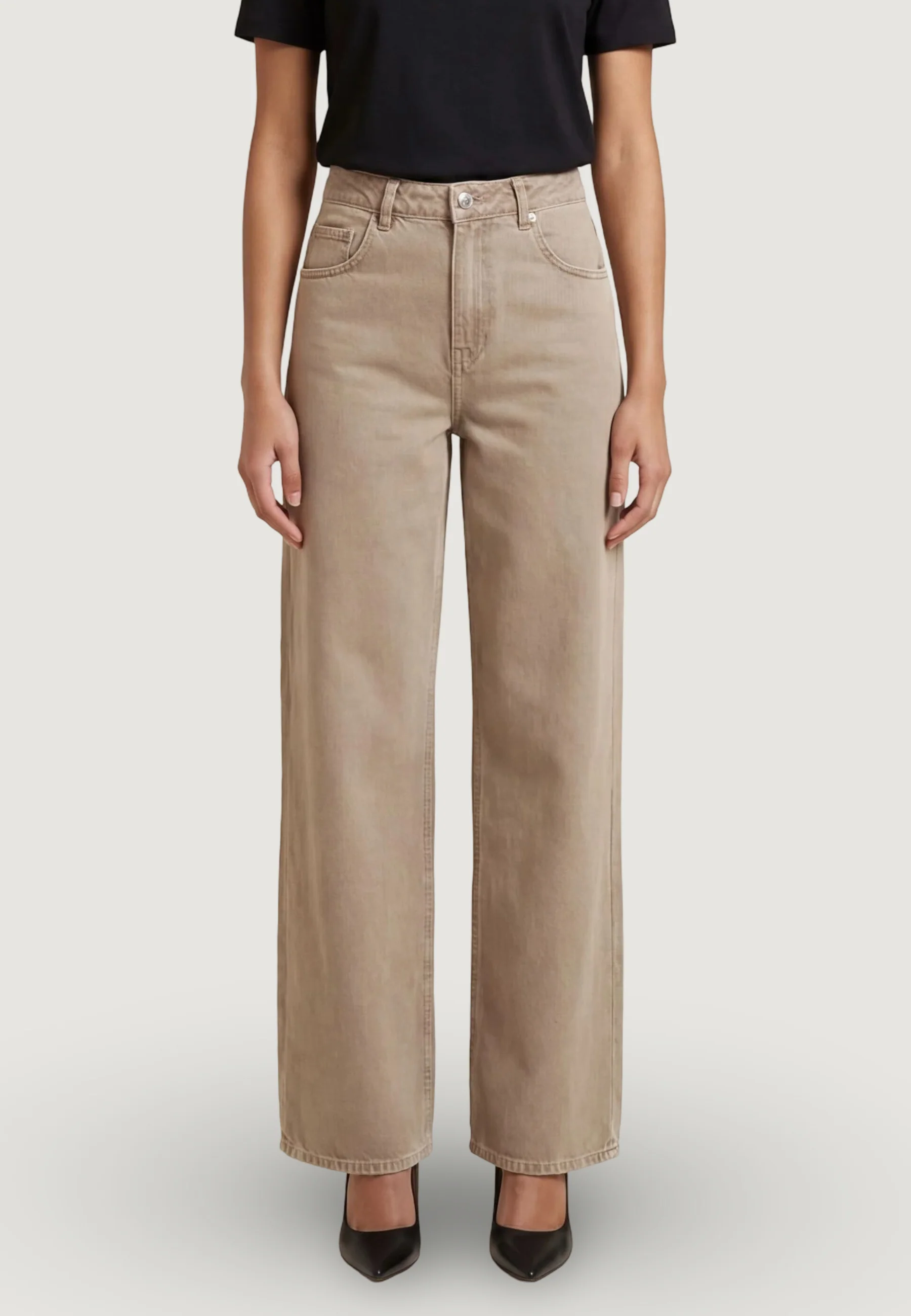 Pantaloni a palazzo Only Onltaylor-Silla Hw Barrel Pnt