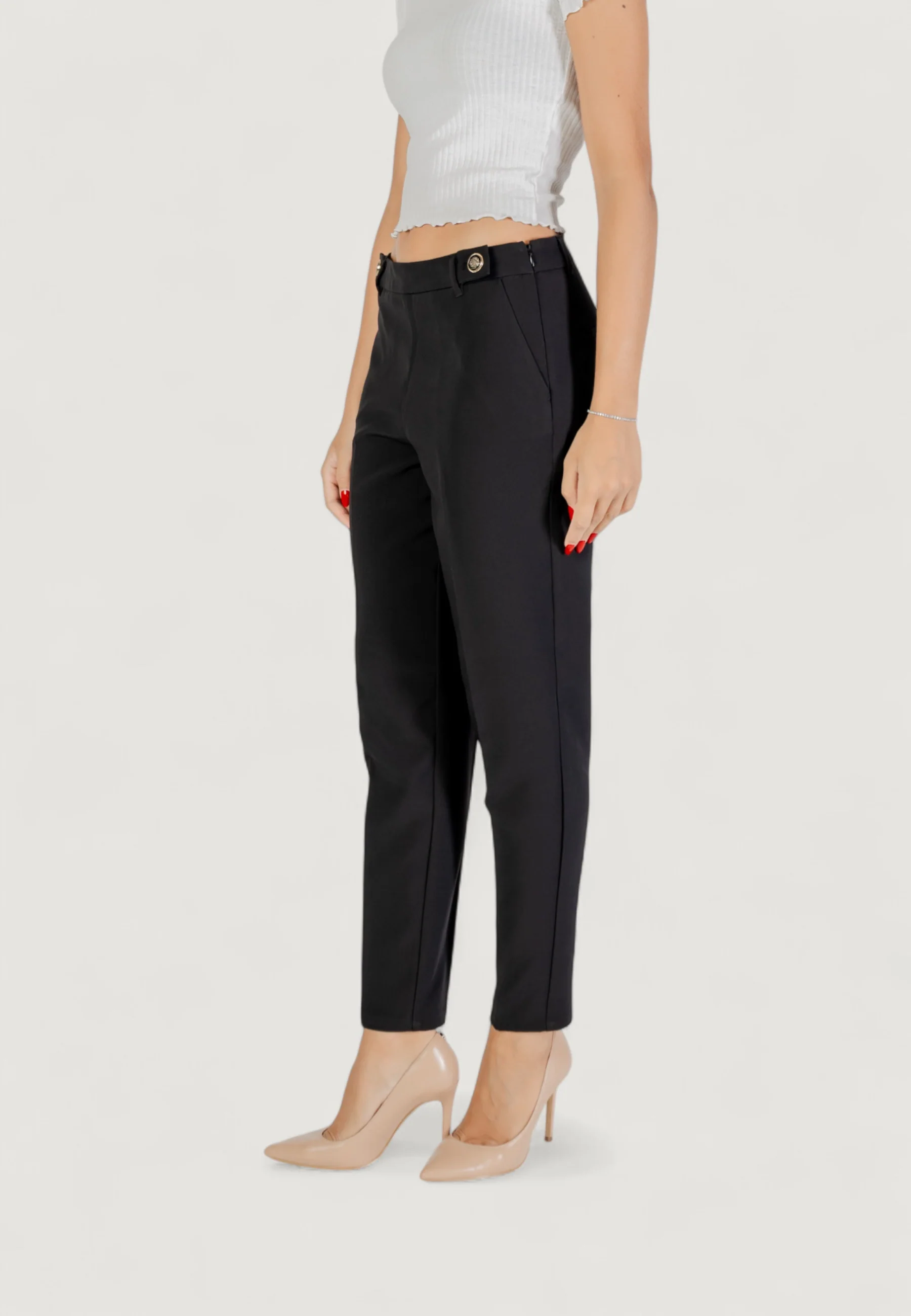 Pantaloni a sigaretta Only ONLASTRID LIFE HW ANK CIGARETTE PANT TLR - Image 2