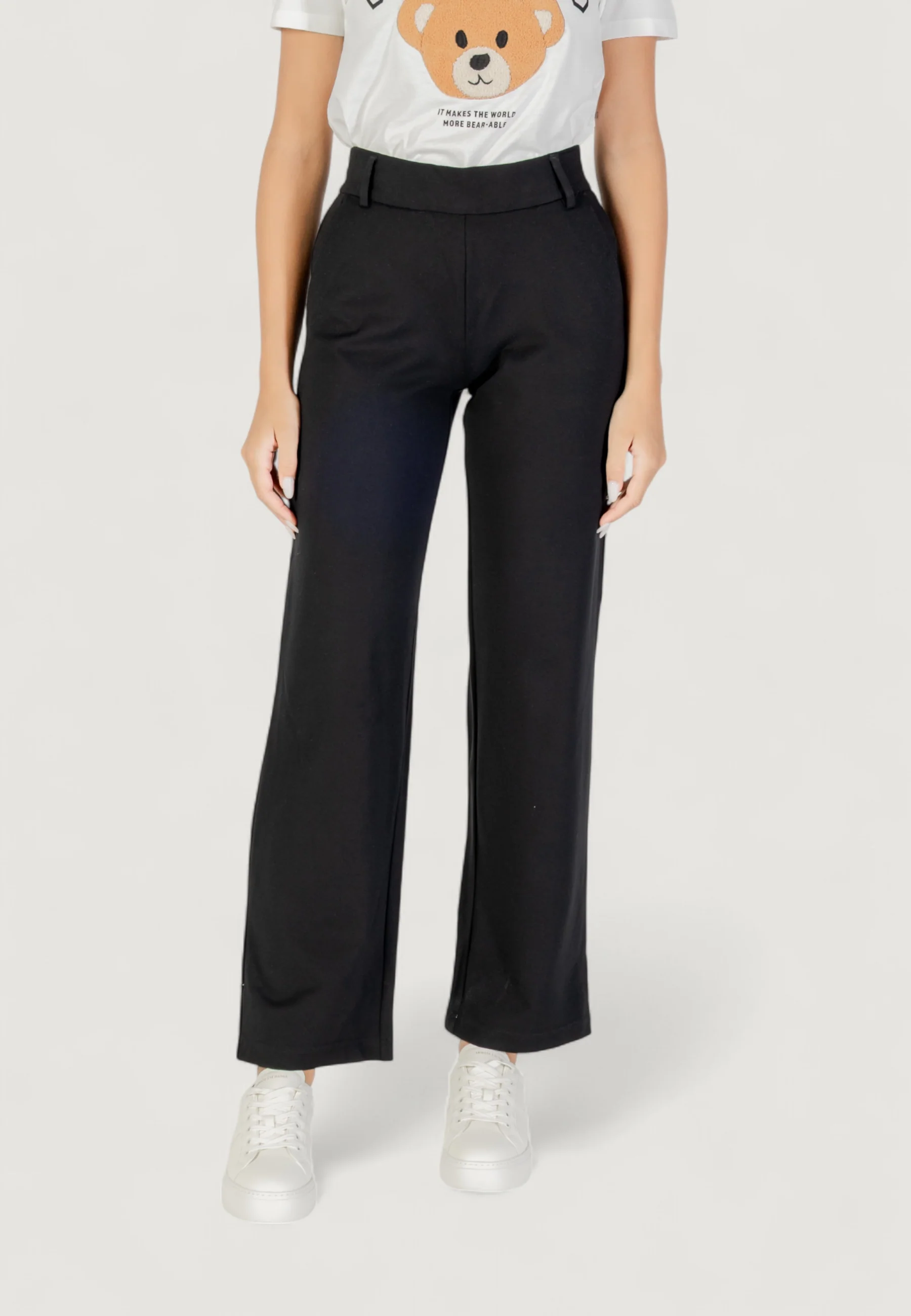 Pantaloni a sigaretta Only ONLPOPTRASH LIFE MW STRAIGHT PNT NOOS - Image 5