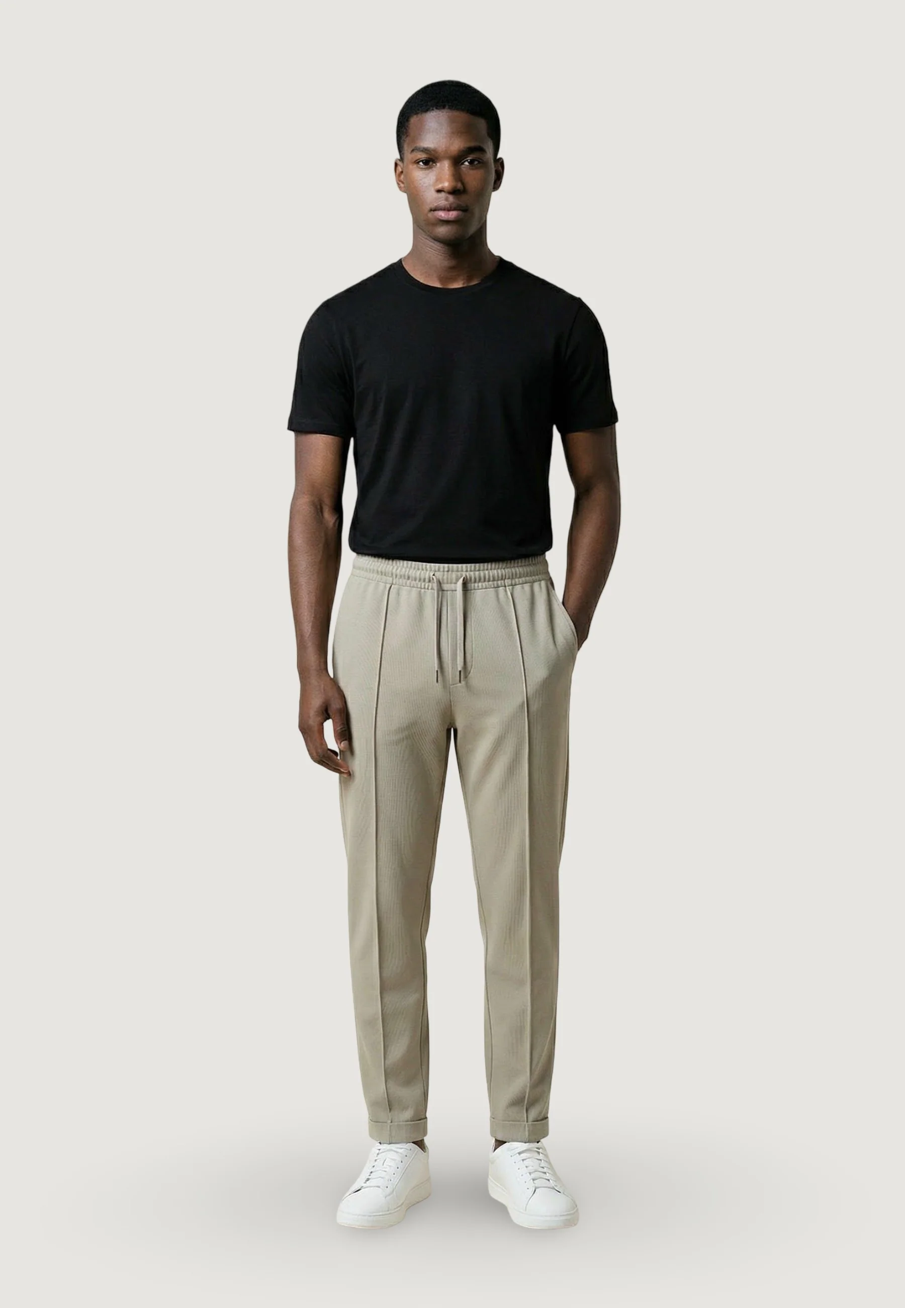 Pantaloni regular / comfort Antony Morato CODY REGULAR FIT WITH LOGOED METAL BADGE - Image 5