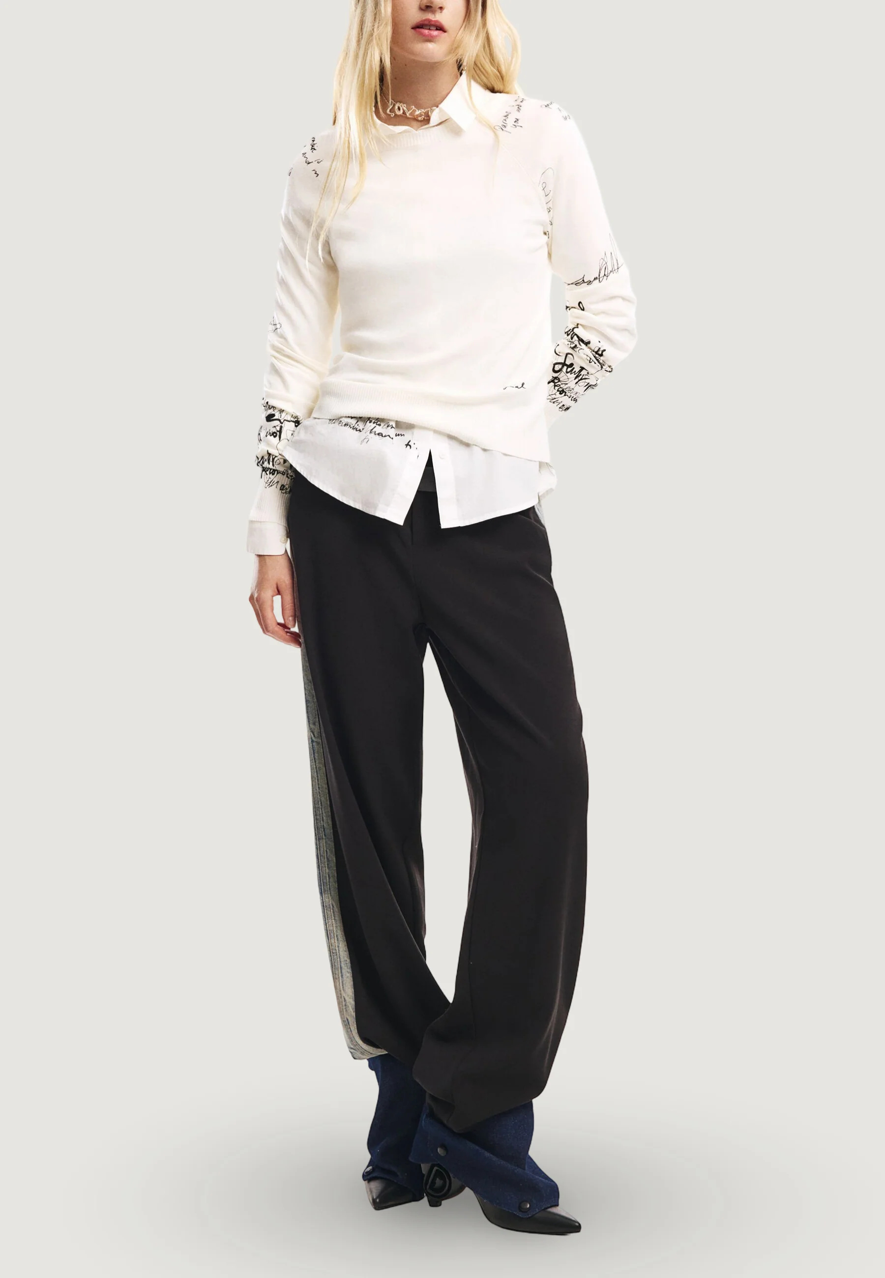 Pantaloni bootcut Desigual PANT_MIRANDA - Image 2
