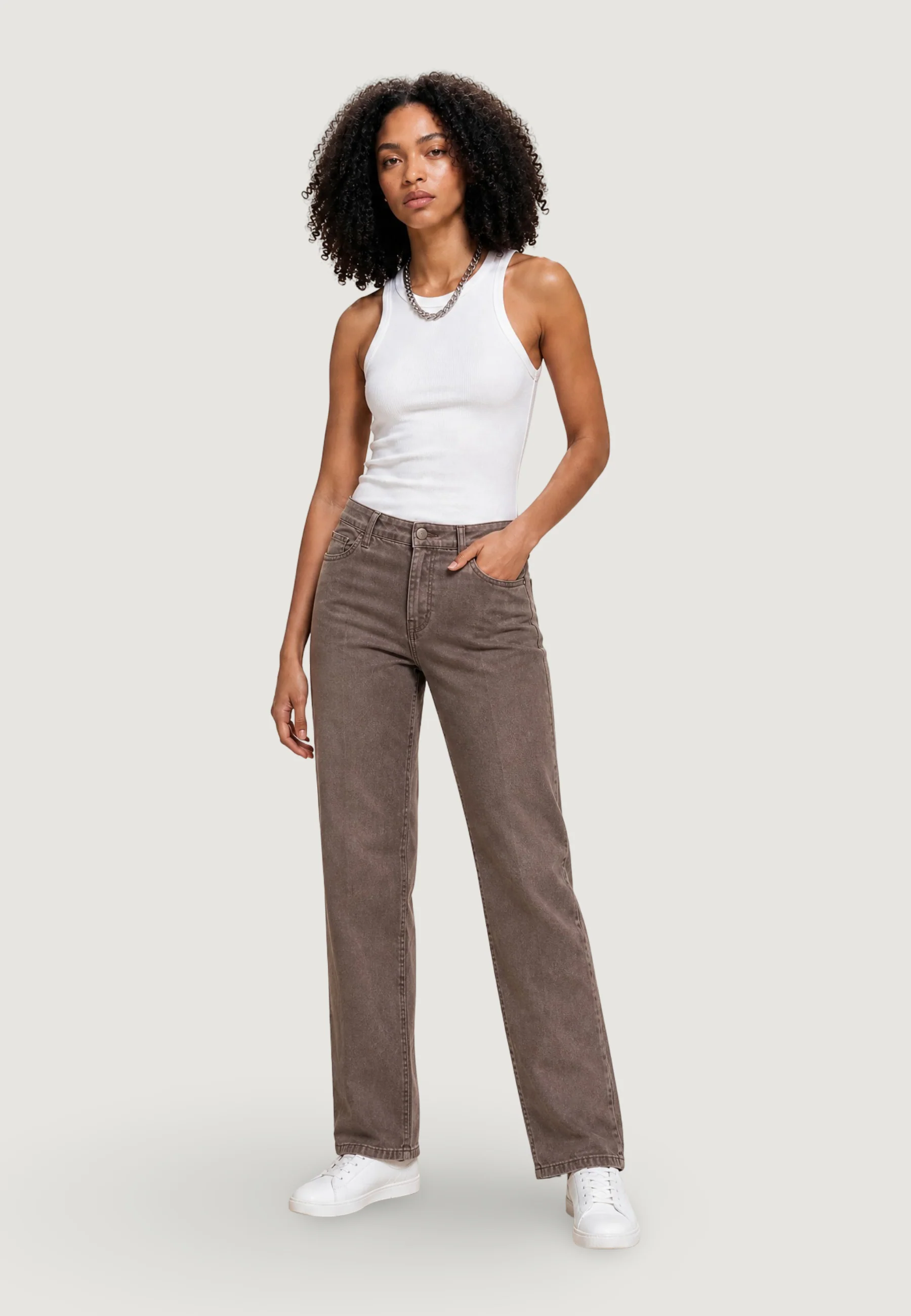 Pantaloni bootcut Guess SEXY PALAZZO - Image 4