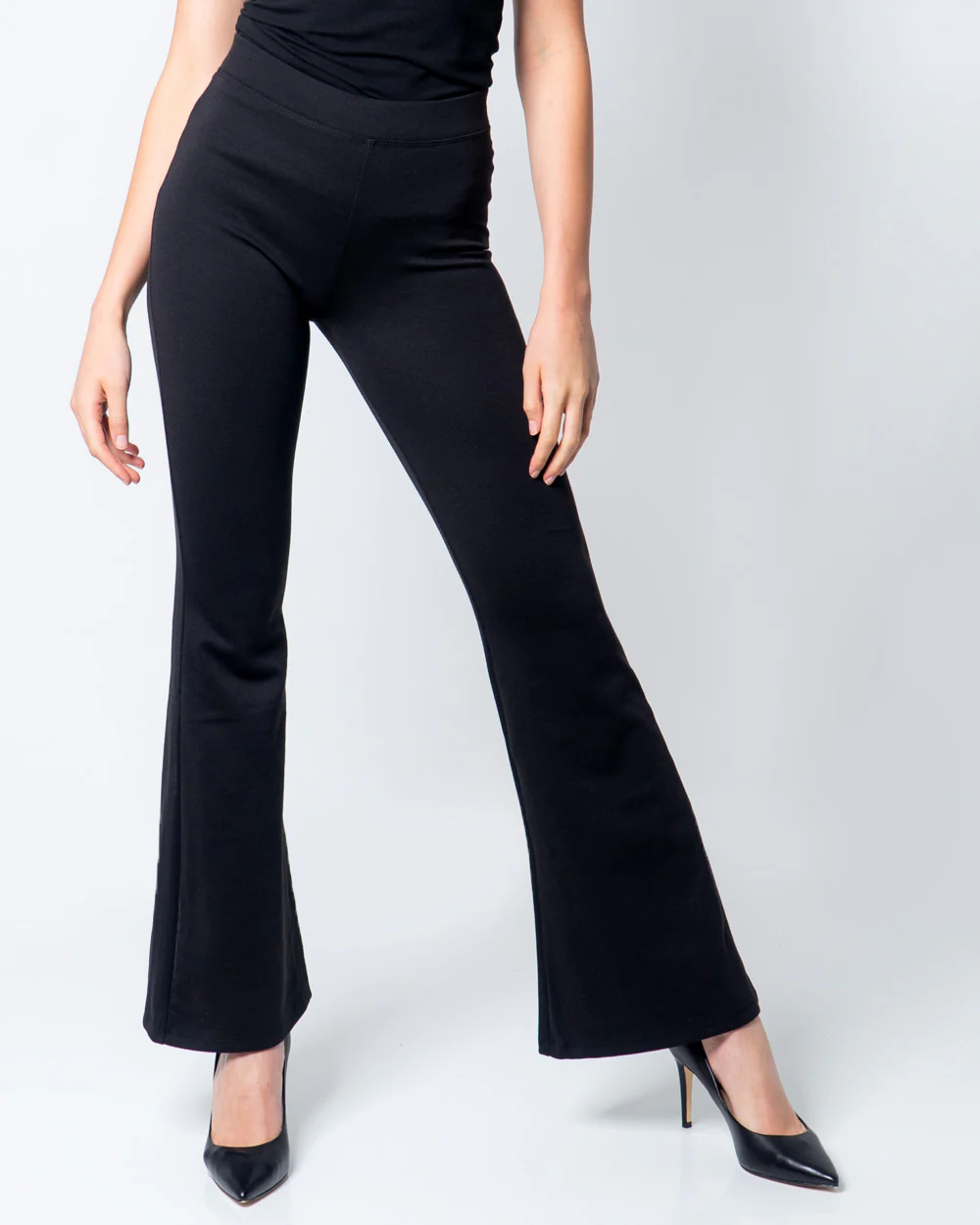 Pantaloni bootcut Only ONLFEVER STRETCH FLAIRED JRS NOOS