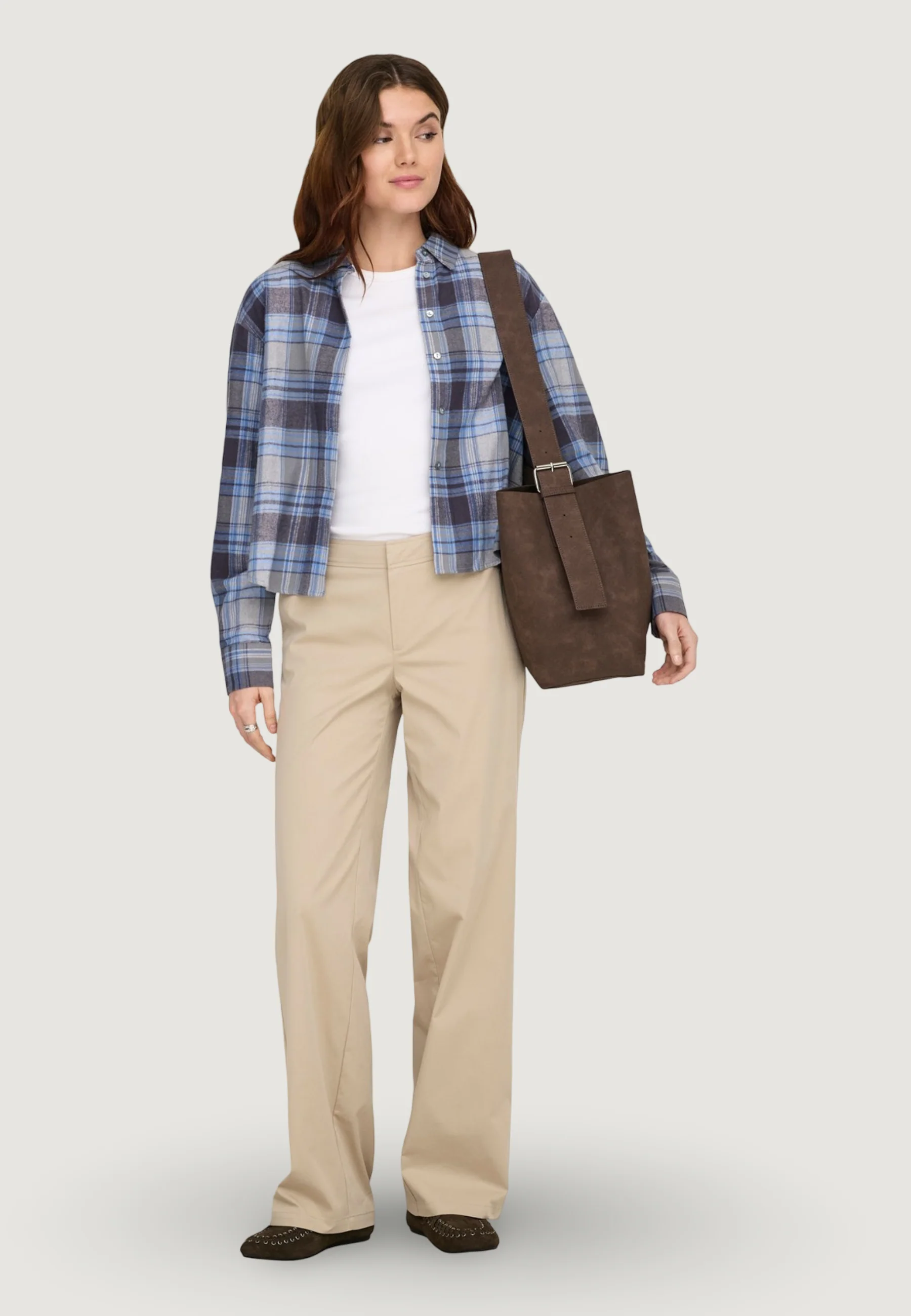Pantaloni bootcut Only Onltanny Lw Wide Chino Cc Pnt - Image 5