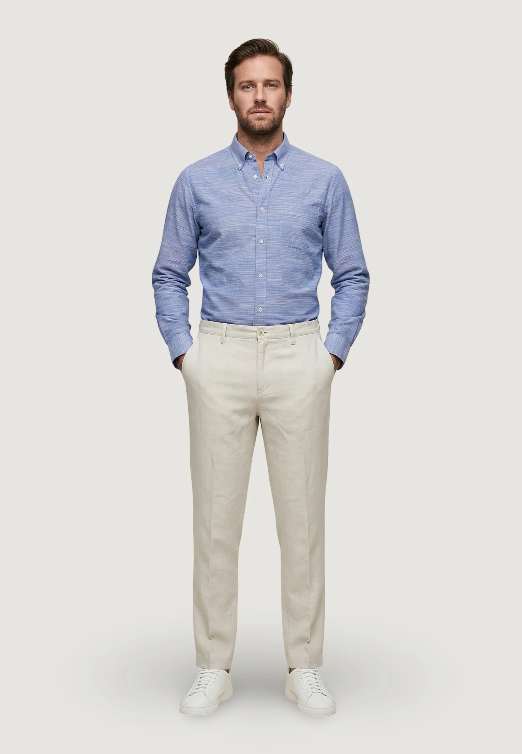 Pantaloni regular / comfort Borghese Amalfi - Image 2