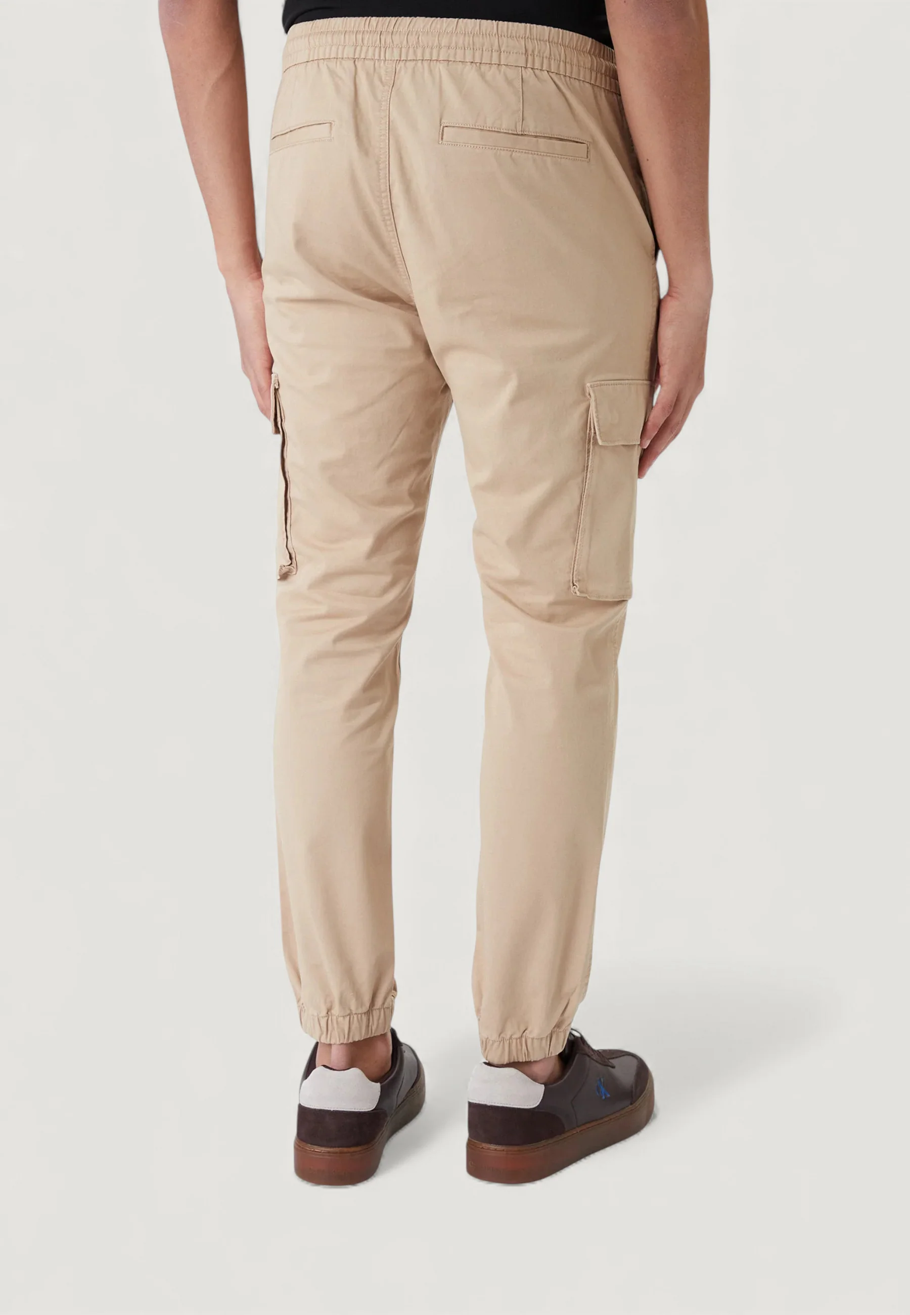 Pantaloni regular / comfort Calvin Klein Jeans SKINNY ELASTIC TWILL - Image 4