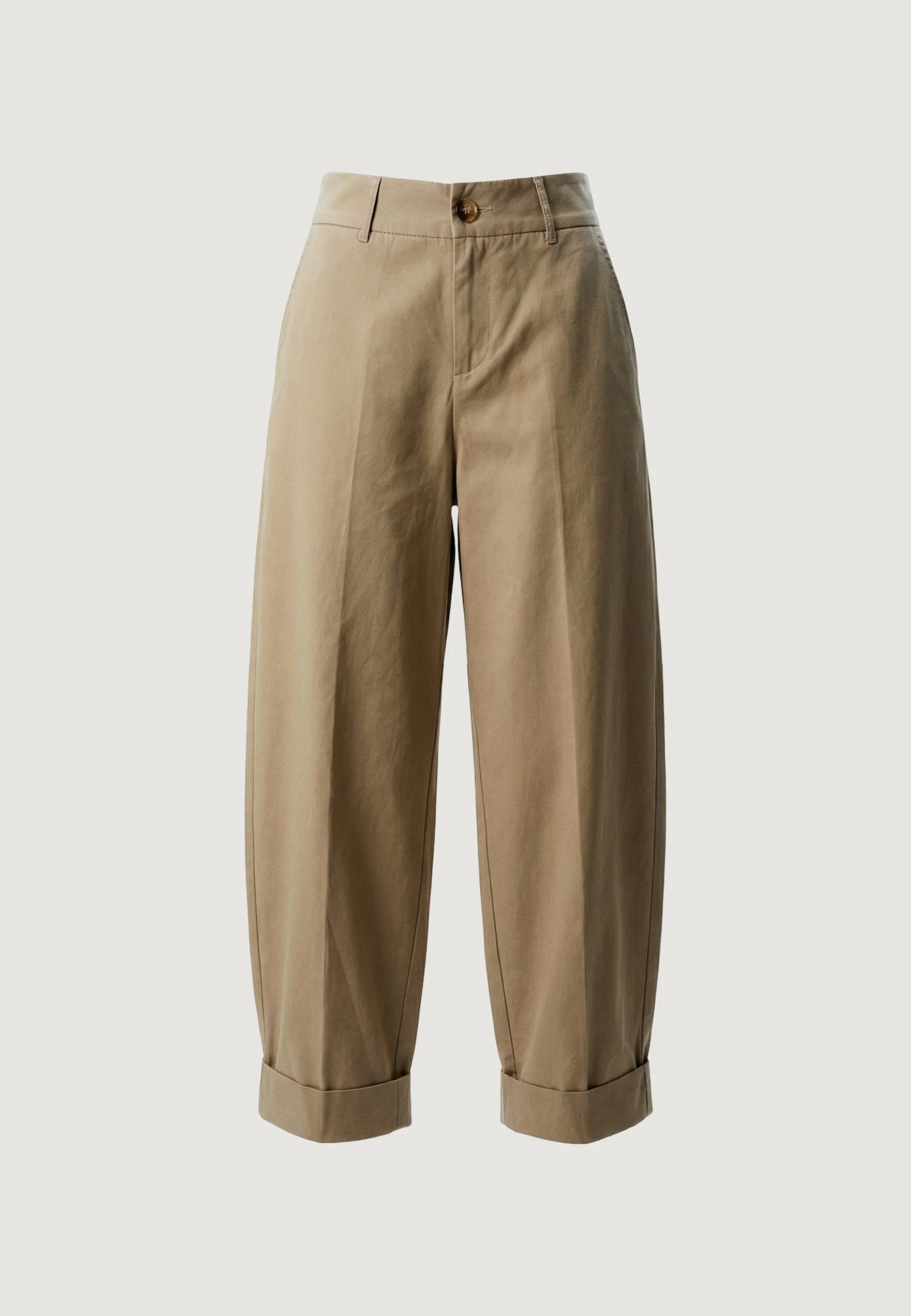 Pantaloni cropped I am Pantaloni Cotone Risvolto - Image 5