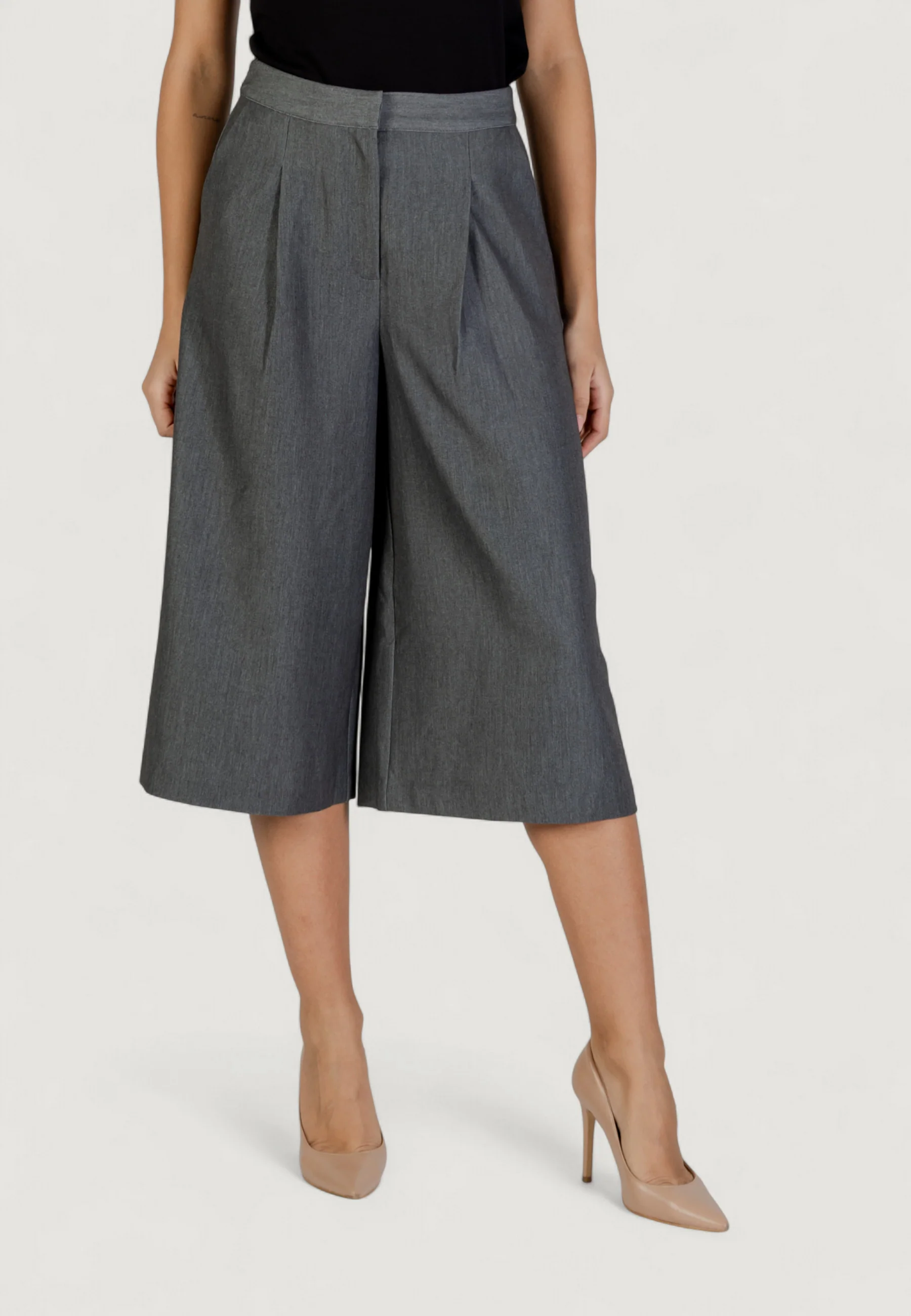 Pantaloni cropped Ichi IHFILANO CULOTTE - Image 4
