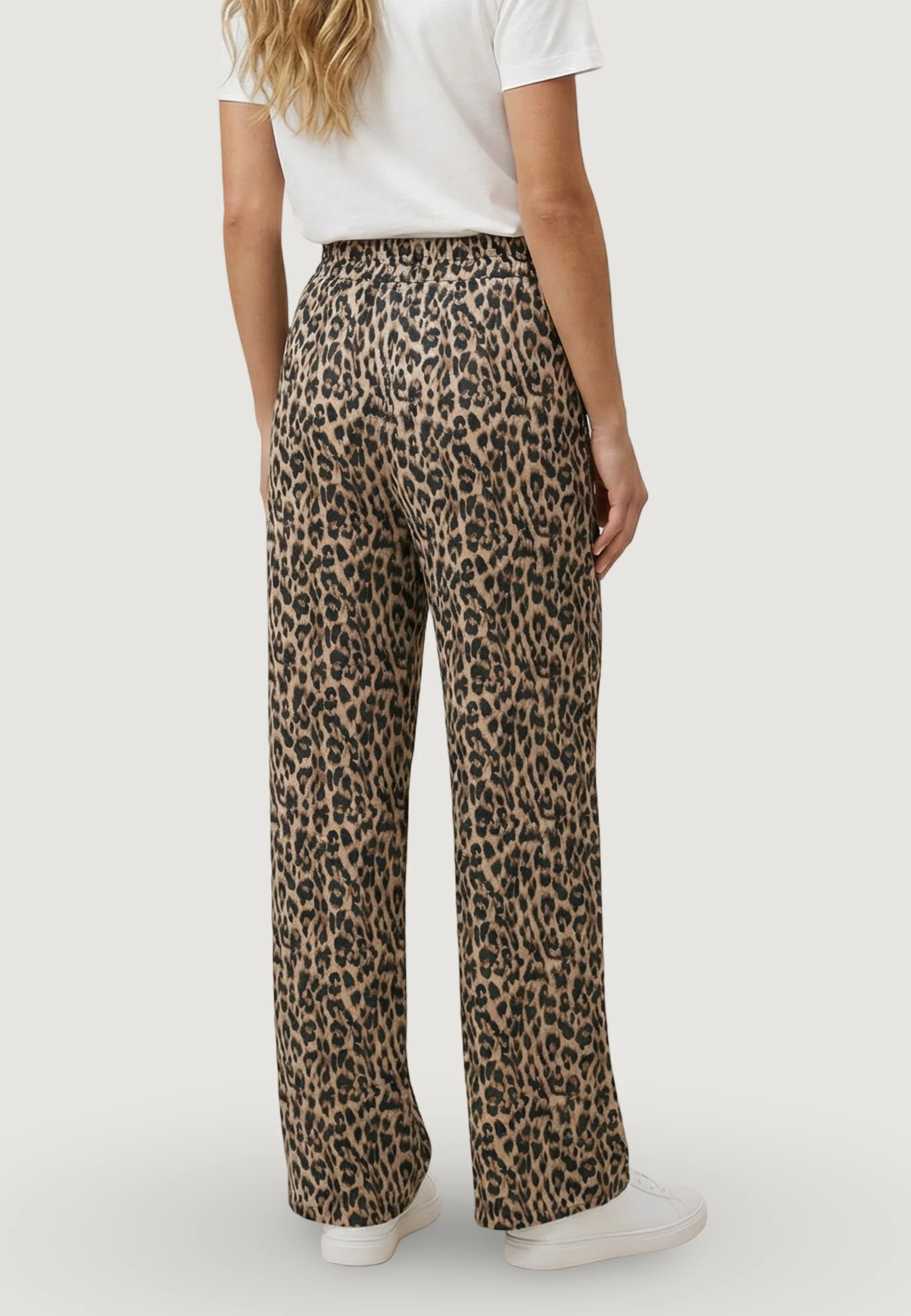 Pantaloni cropped Only ONLNOVA LIFE VIS CROP PALAZZO PANT WVN - Image 2