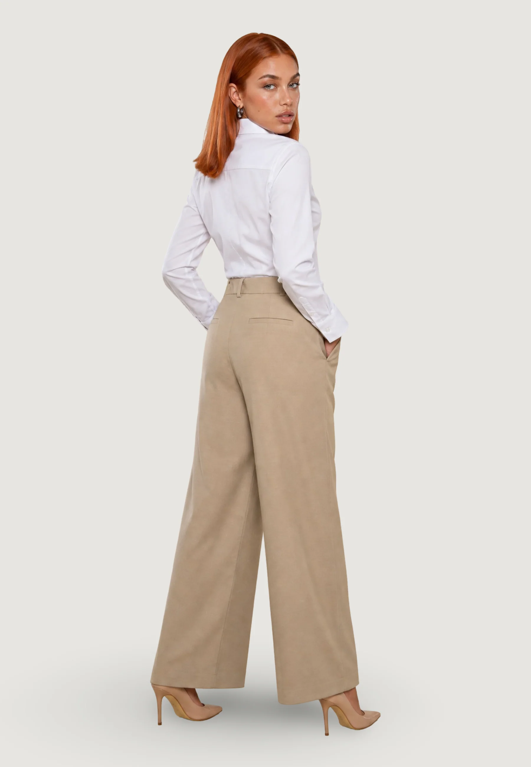 Pantaloni da completo I am Pantaloni Cotone Ampi (pizzo) - Image 5