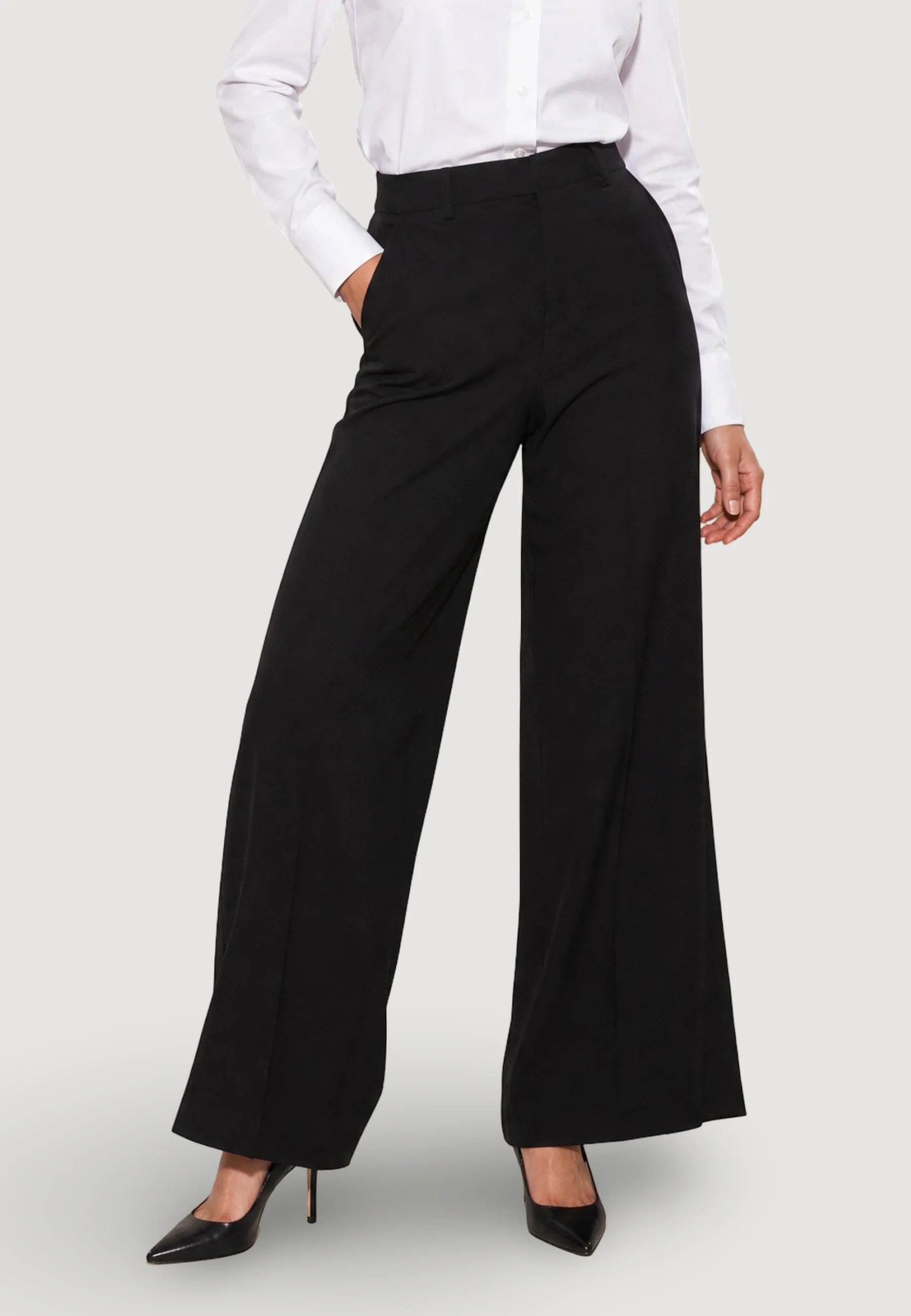 Pantaloni da completo  I am Pantaloni Cotone Ampi (pizzo)