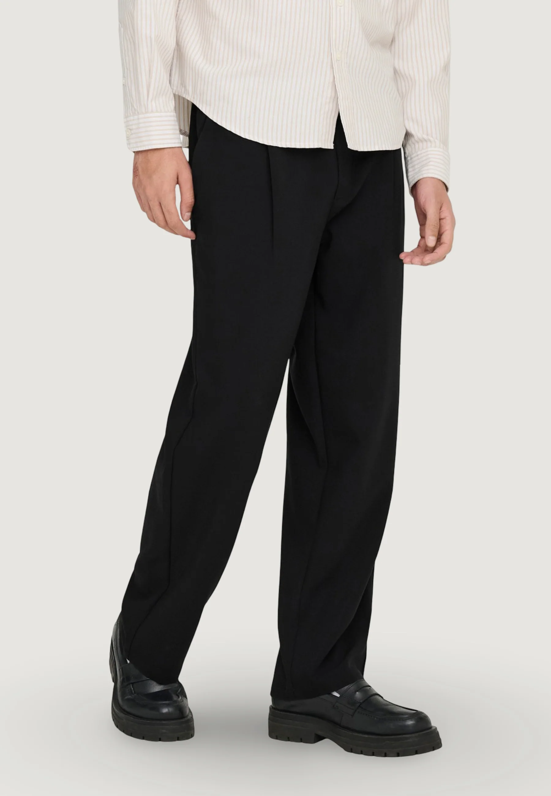 Pantaloni regular / comfort Only & Sons Onswill 0292 Loose String Pant Frml Noos