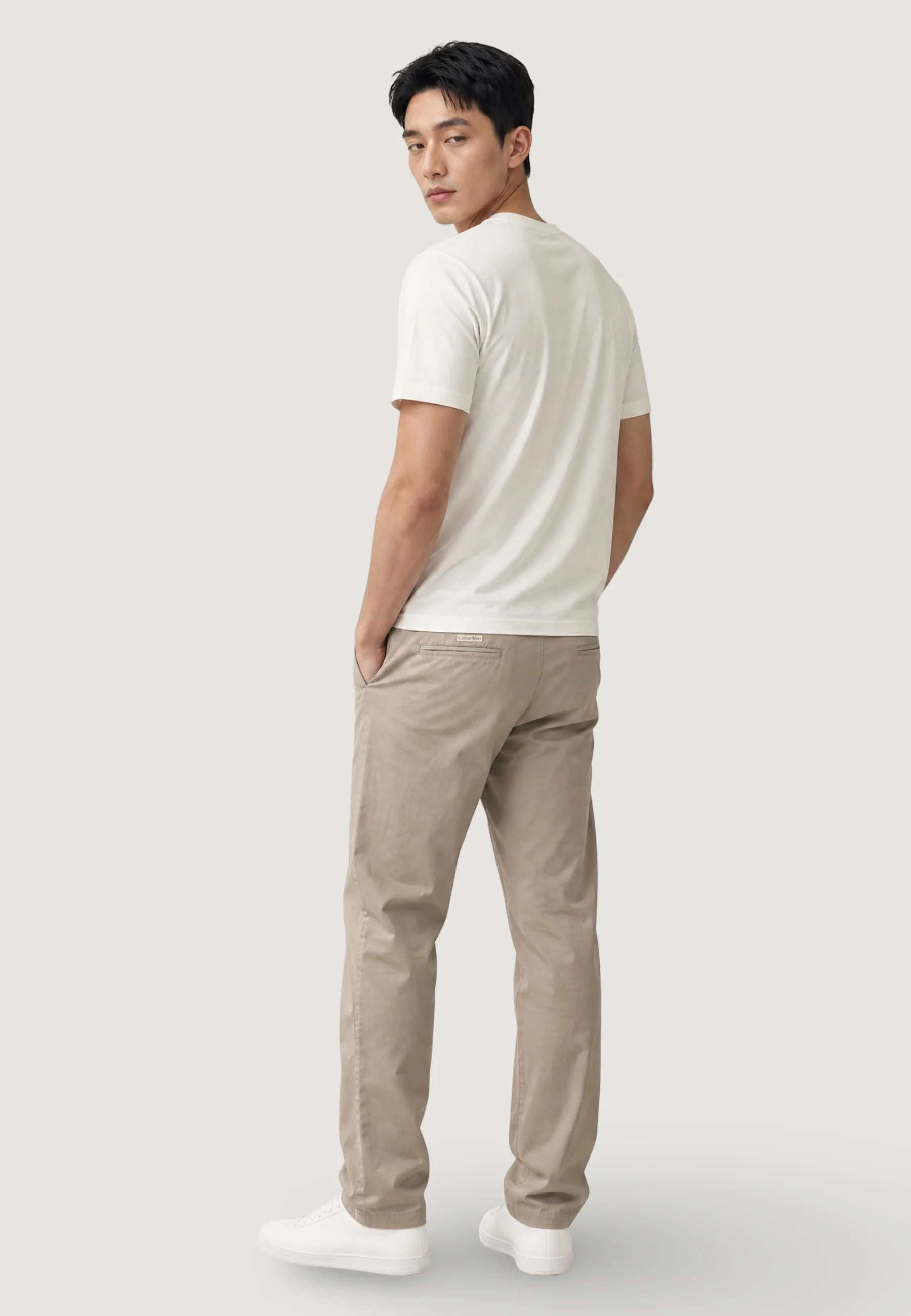 Pantaloni regular / comfort Calvin Klein Jeans LV04RF619G - Image 2
