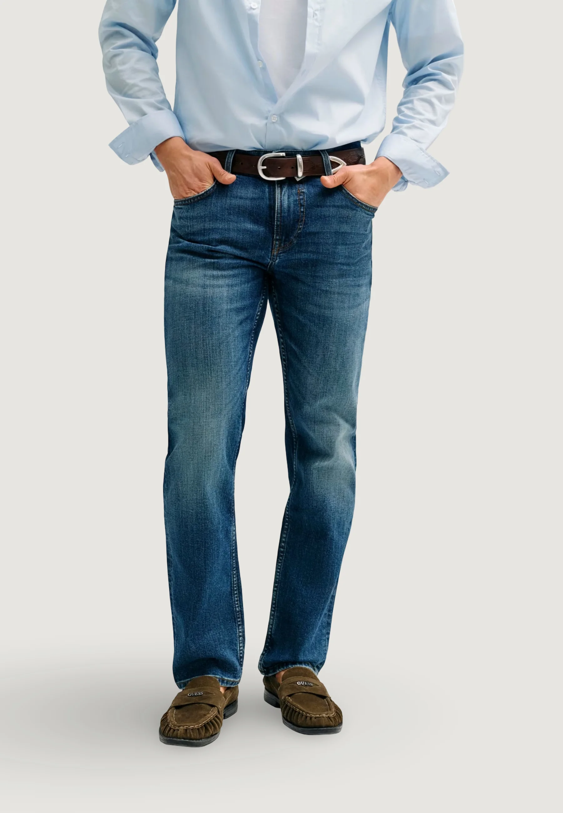 Pantaloni regular / comfort Guess ANGELS