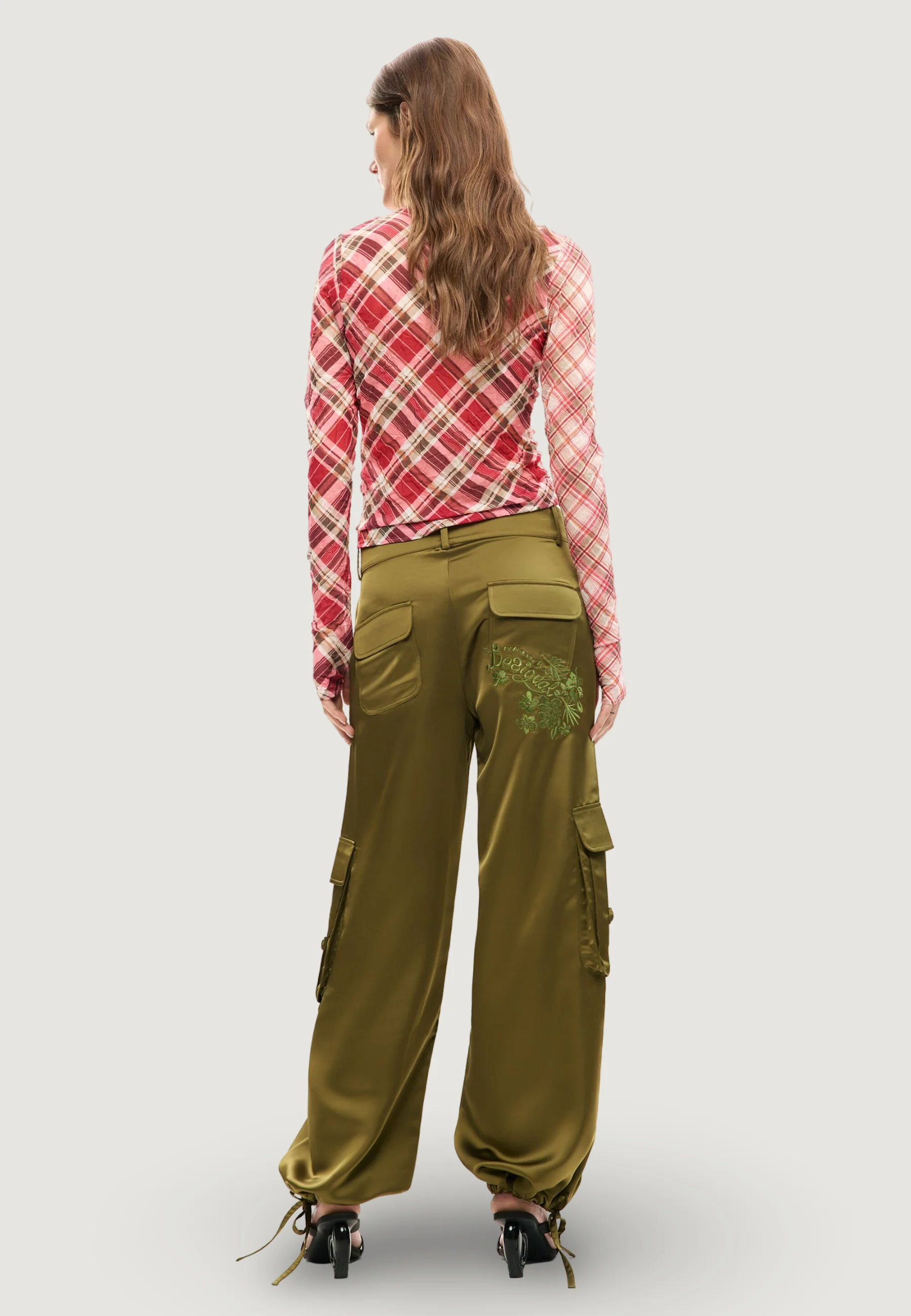 Pantaloni regular Desigual PANT_FAN - Image 2