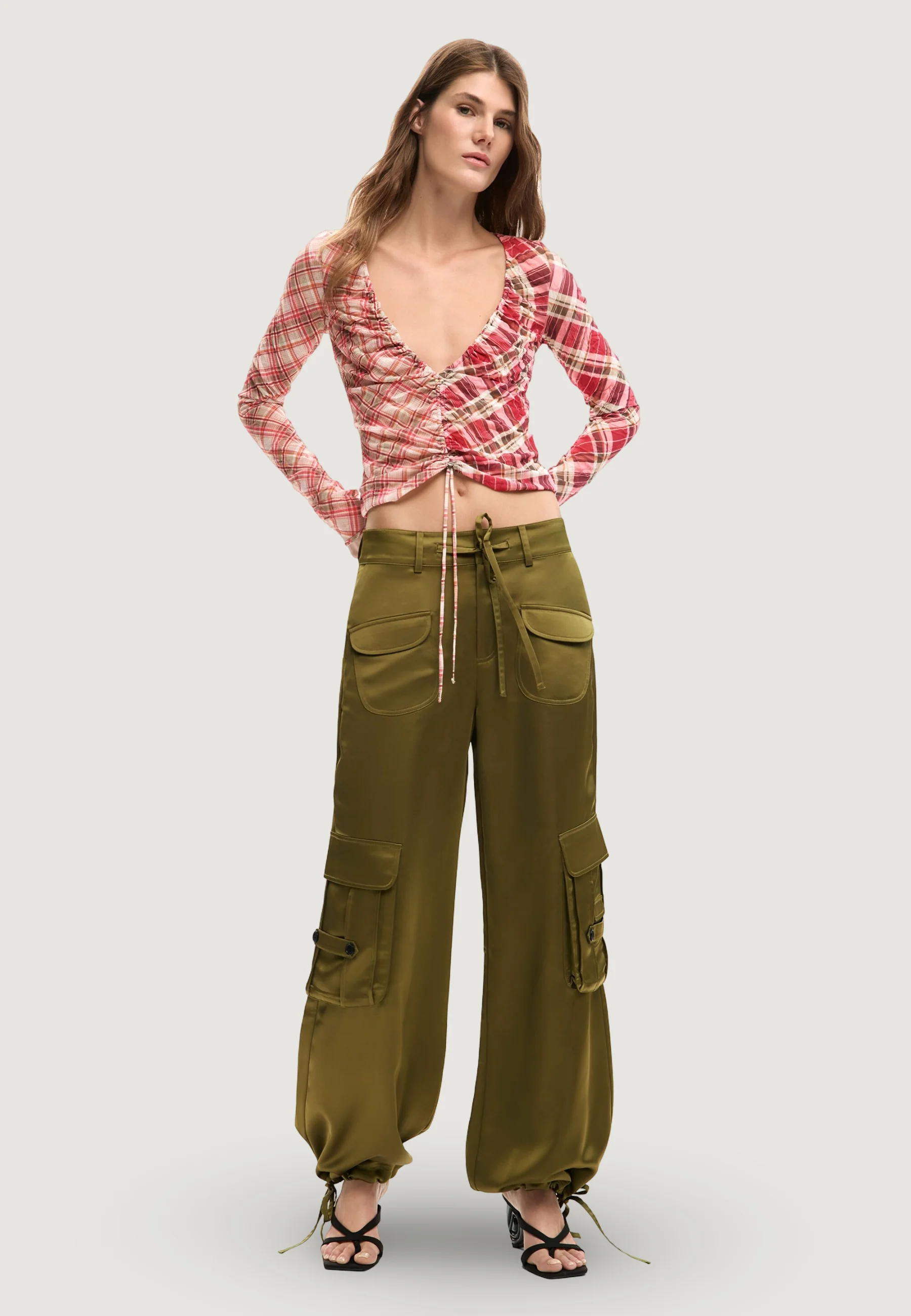 Pantaloni regular Desigual PANT_FAN - Image 5