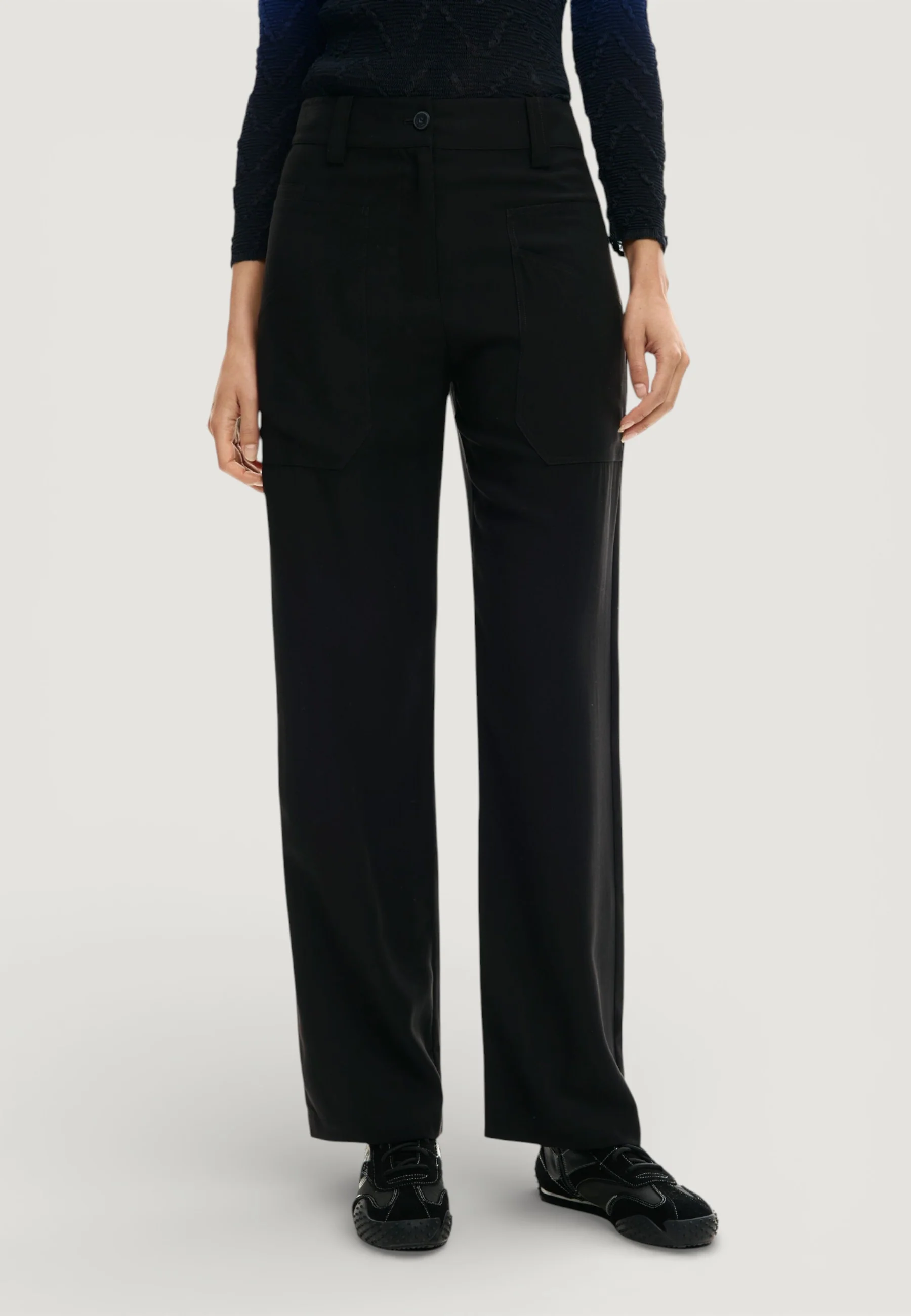 Pantaloni regular Desigual PANT_TREY