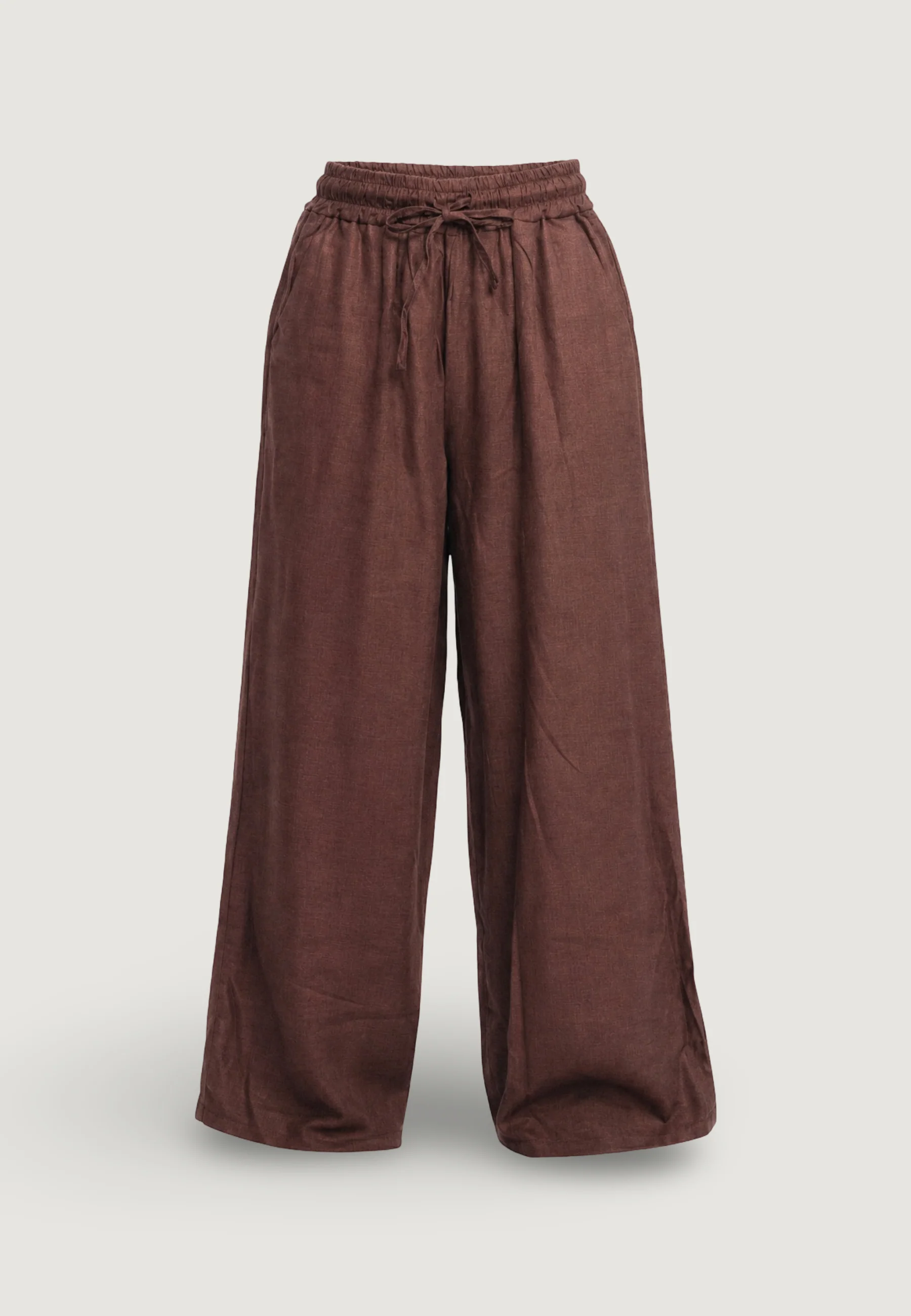 Pantaloni regular I am Pantaloni Lino Ampi