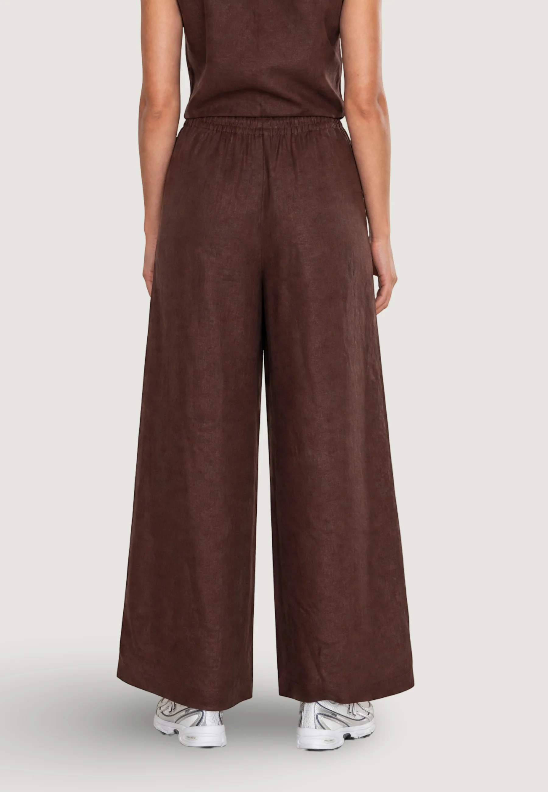 Pantaloni regular I am Pantaloni Lino Ampi - Image 3