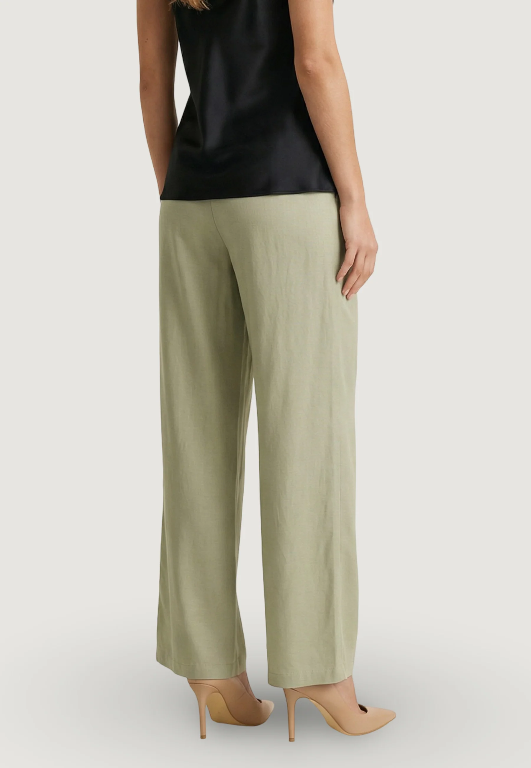 Pantaloni regular Jacqueline de Yong Jdycaya Linen Mw Pant Wvn Dia - Image 5