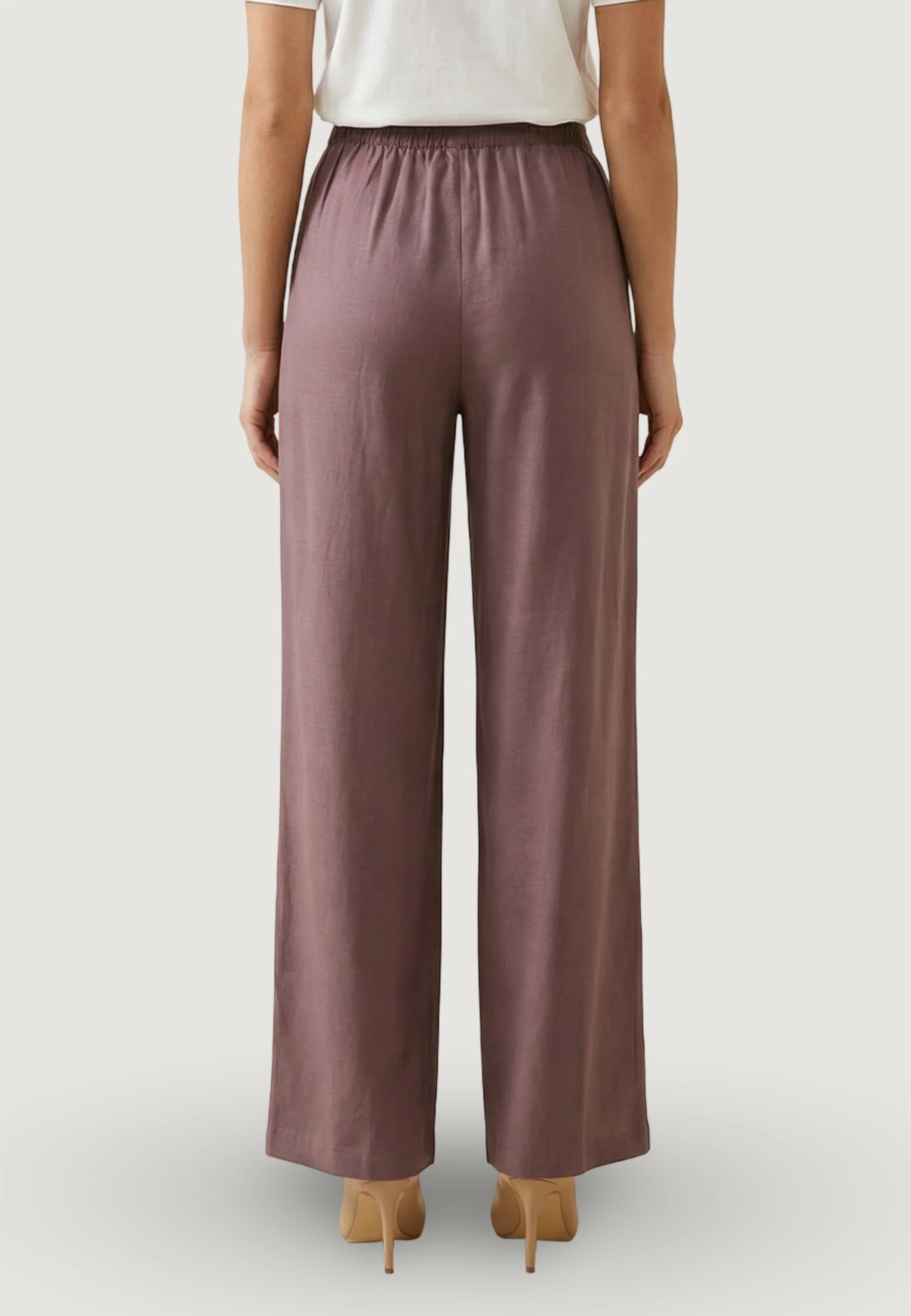 Pantaloni regular Jacqueline de Yong Jdycaya Linen Mw Pant Wvn Dia - Image 5
