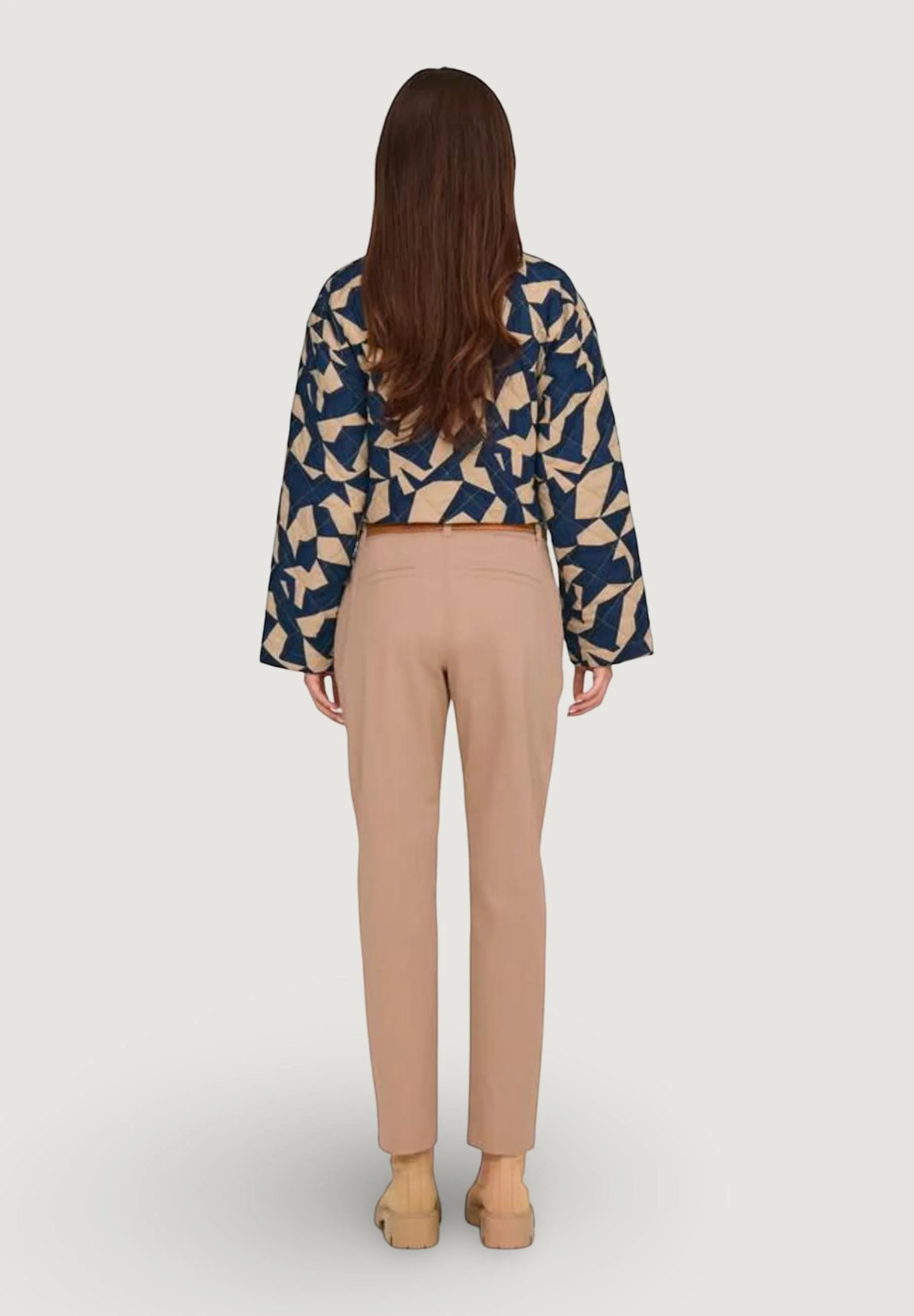Pantaloni regular Jacqueline de Yong JDYCHICAGO MW BELT CHINO PANTS WVN NOOS - Image 5