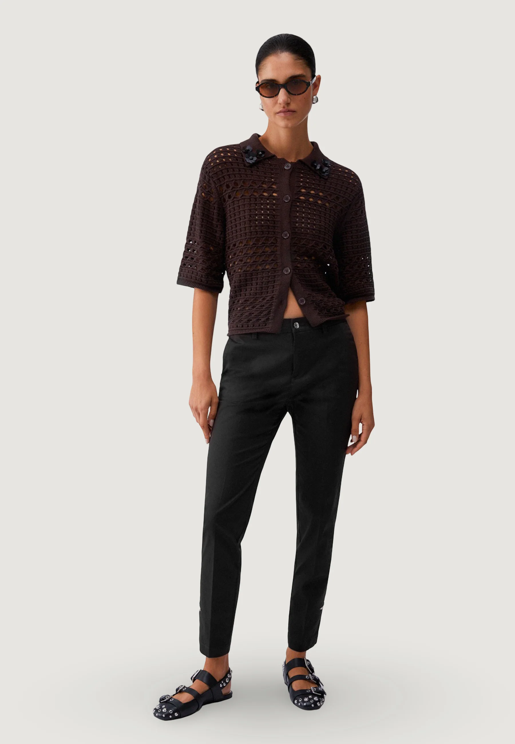 Pantaloni regular Liu-Jo CHINO CHIC REG.W. - Image 4